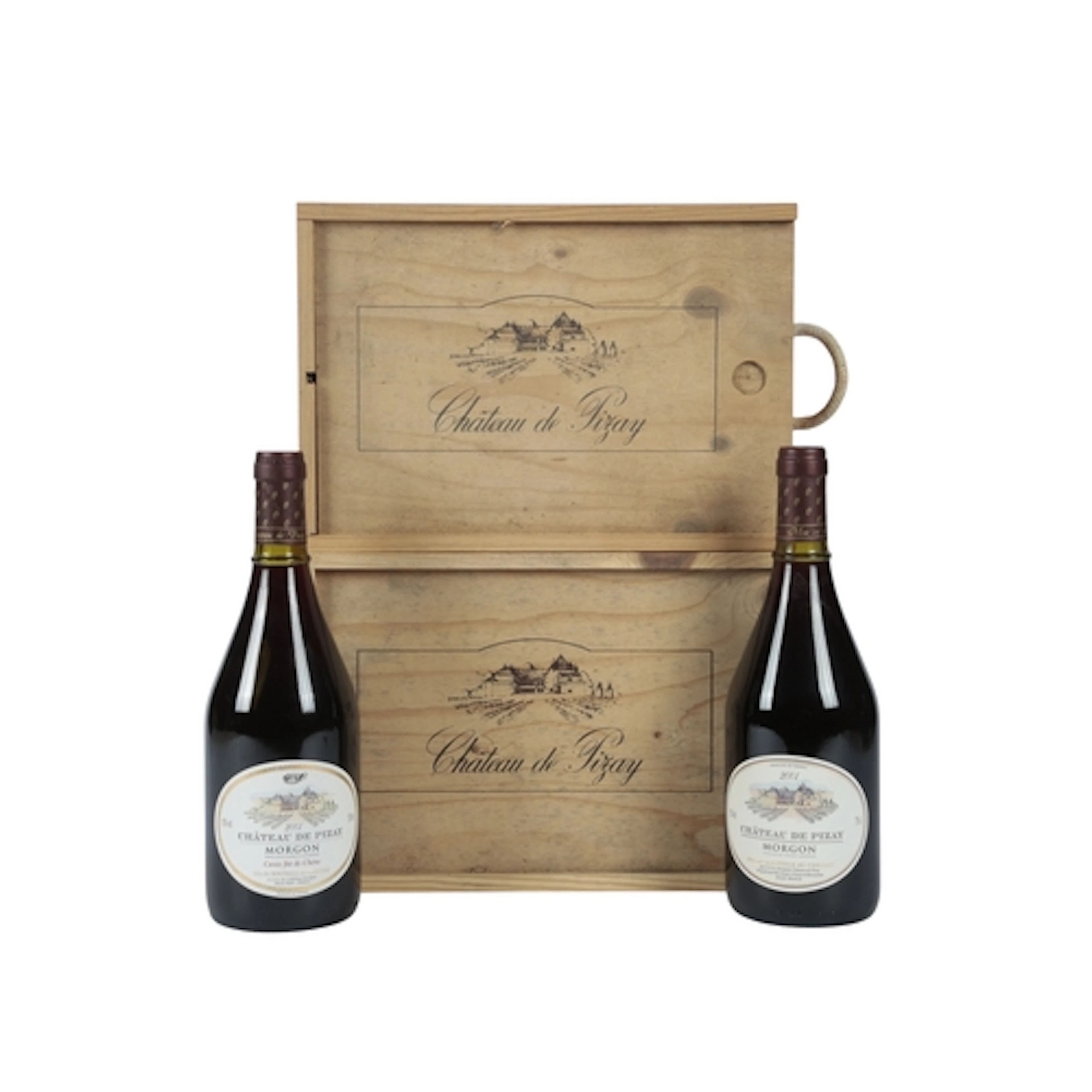 2001 Chateau de Pizay Morgon, Beaujolais (2) Both in separat...