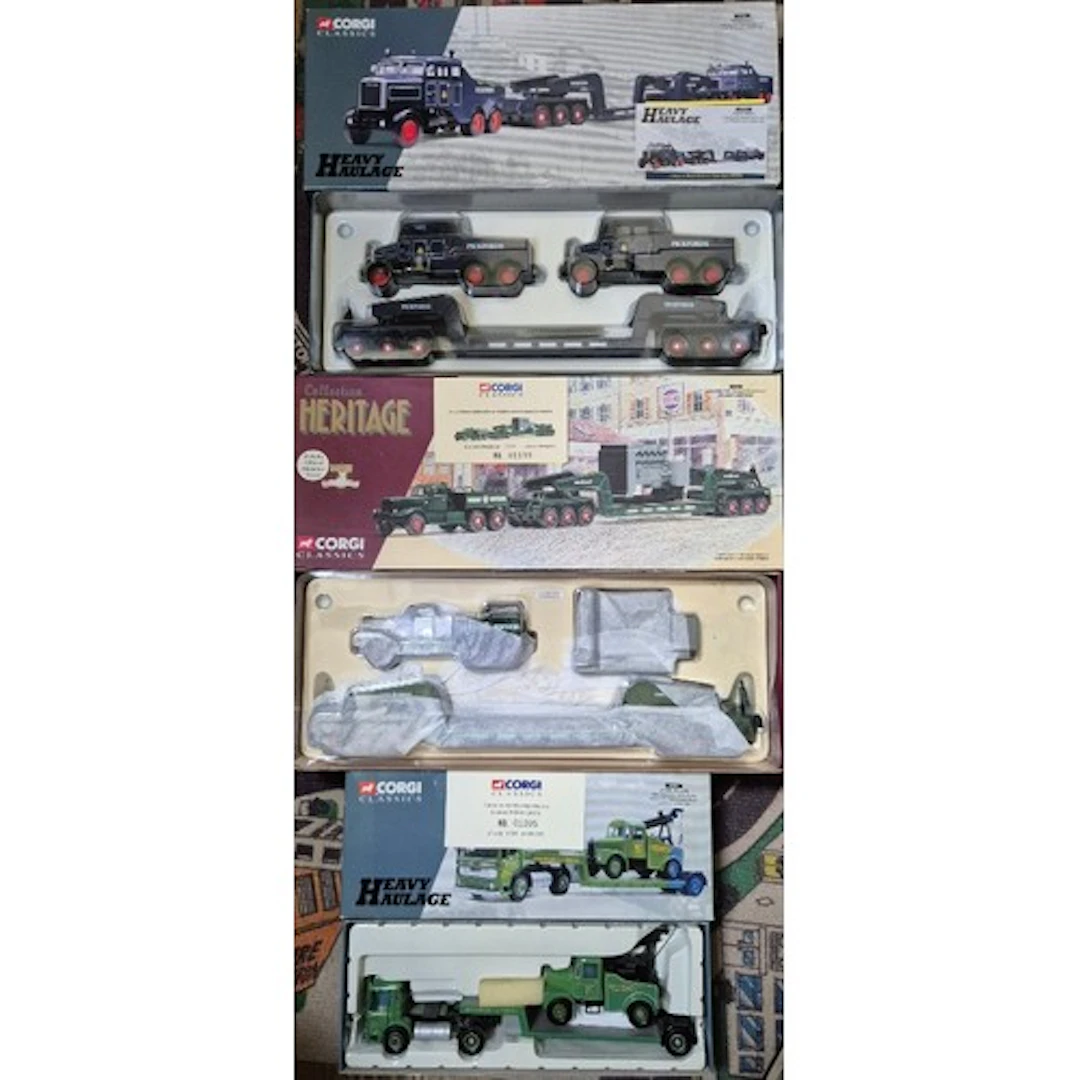 A group of three Corgi Classics diecast sets comprising of a...