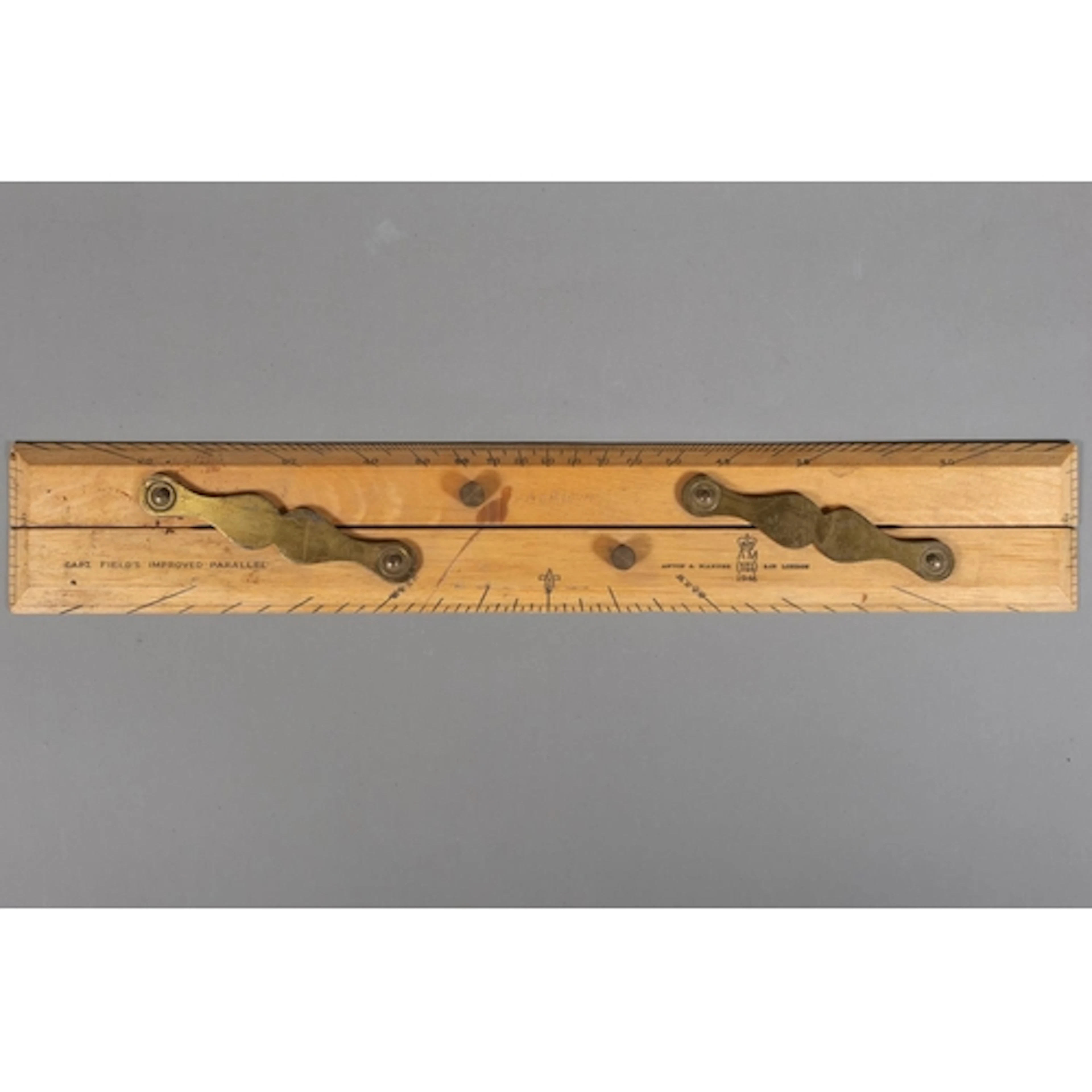 Aston & Mander Co. London improved parallel rulers.