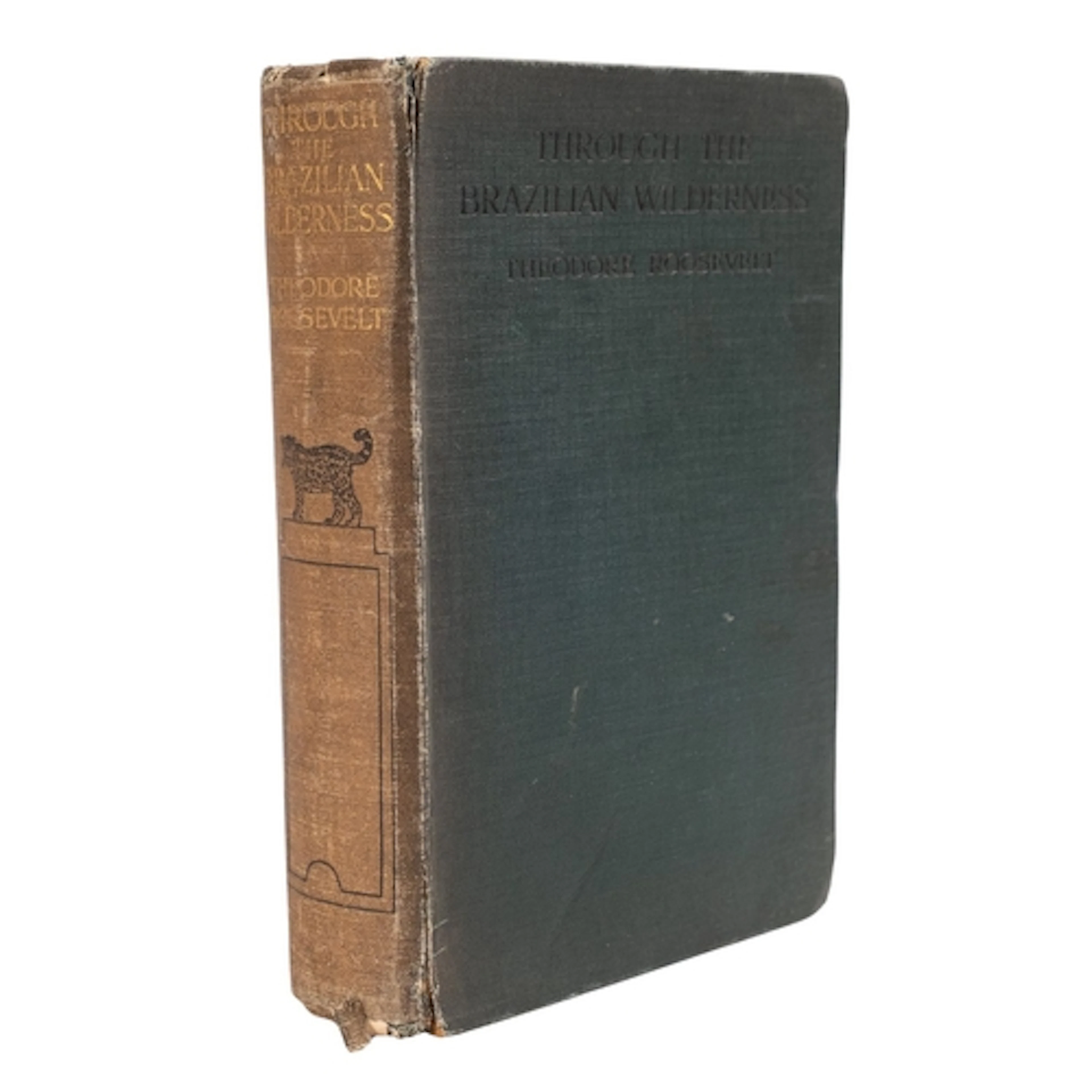 ROOSEVELT, Theodore. Through the Brazilian Wilderness, 1st U...