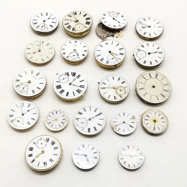 Qty of pocket watch movements inc W Wood & Sons (Geneve), Ro...