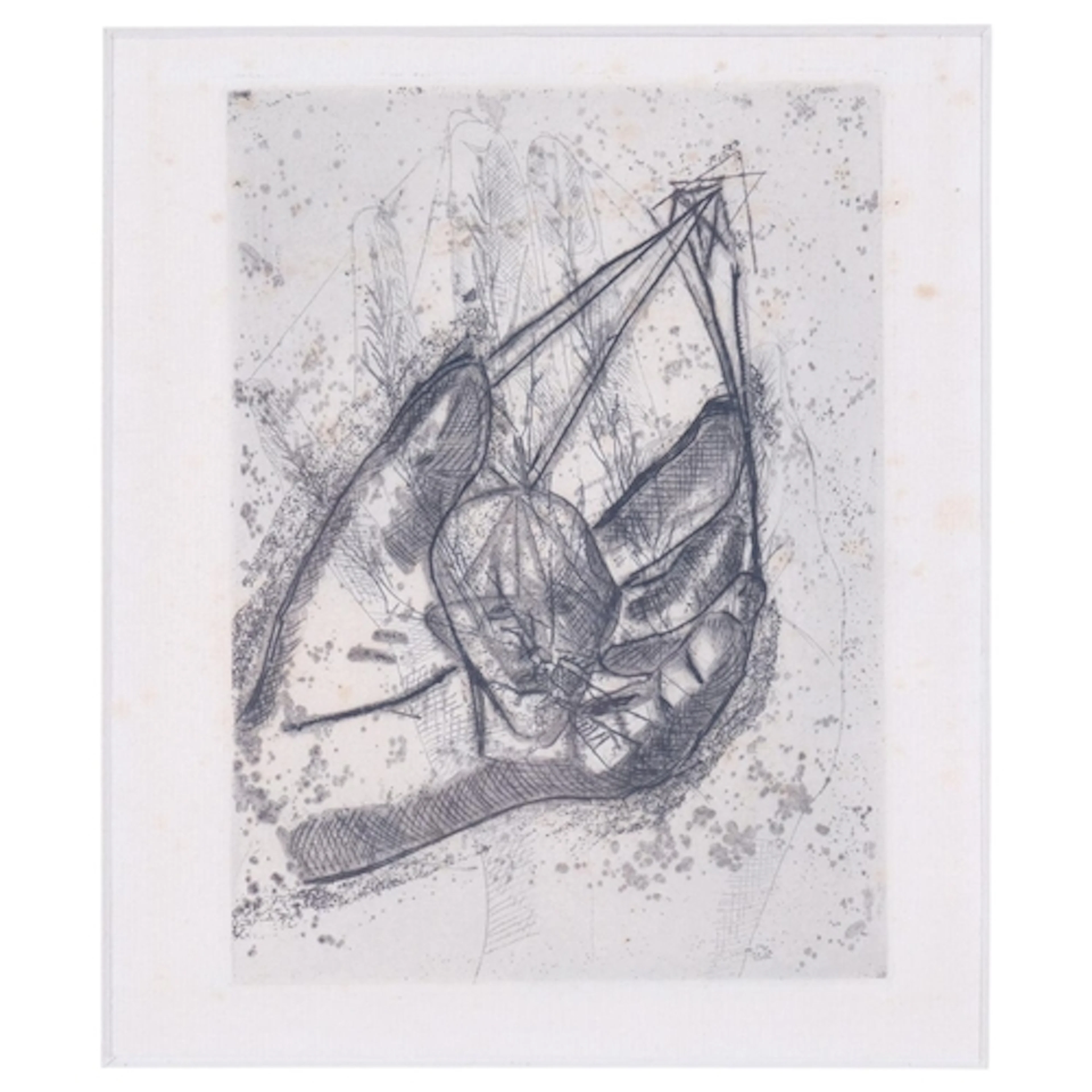 Germaine Richier, Ligne De Tete, etching, from an edition of...