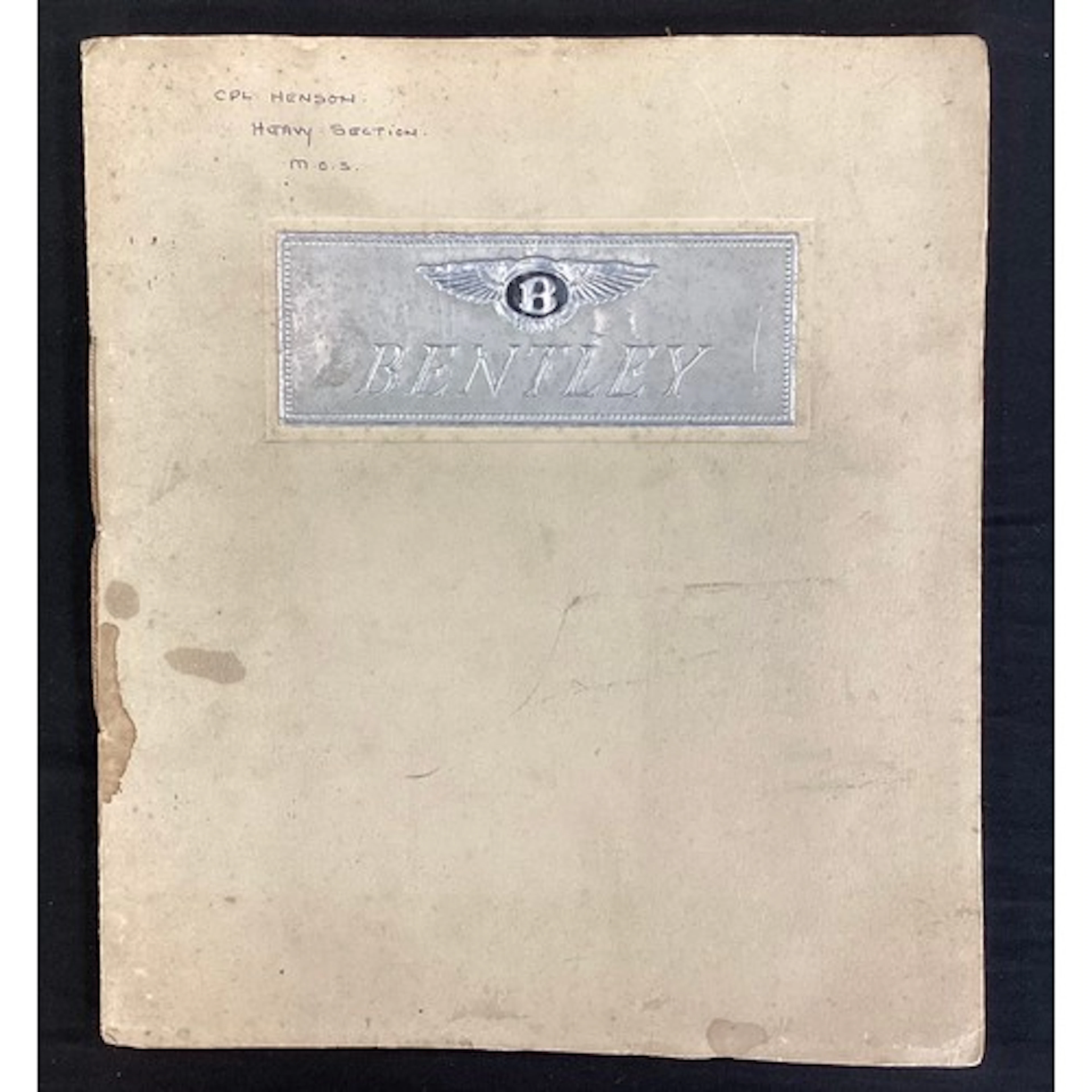 Motoring Interest - a Bentley Motors Limited mark VI 4 1/4li...