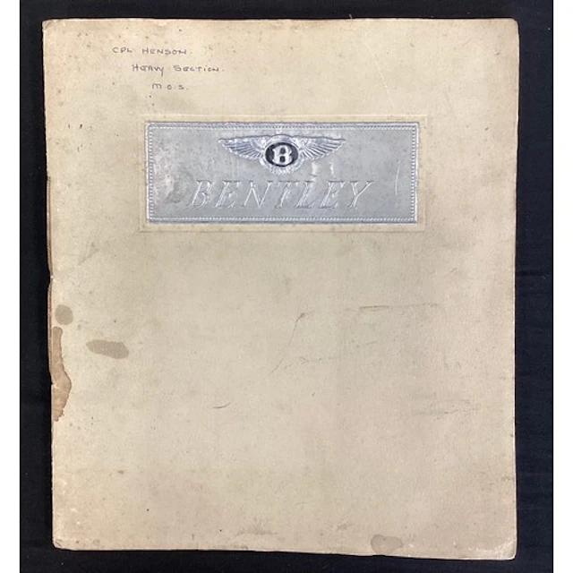 Motoring Interest - a Bentley Motors Limited mark VI 4 1/4li...