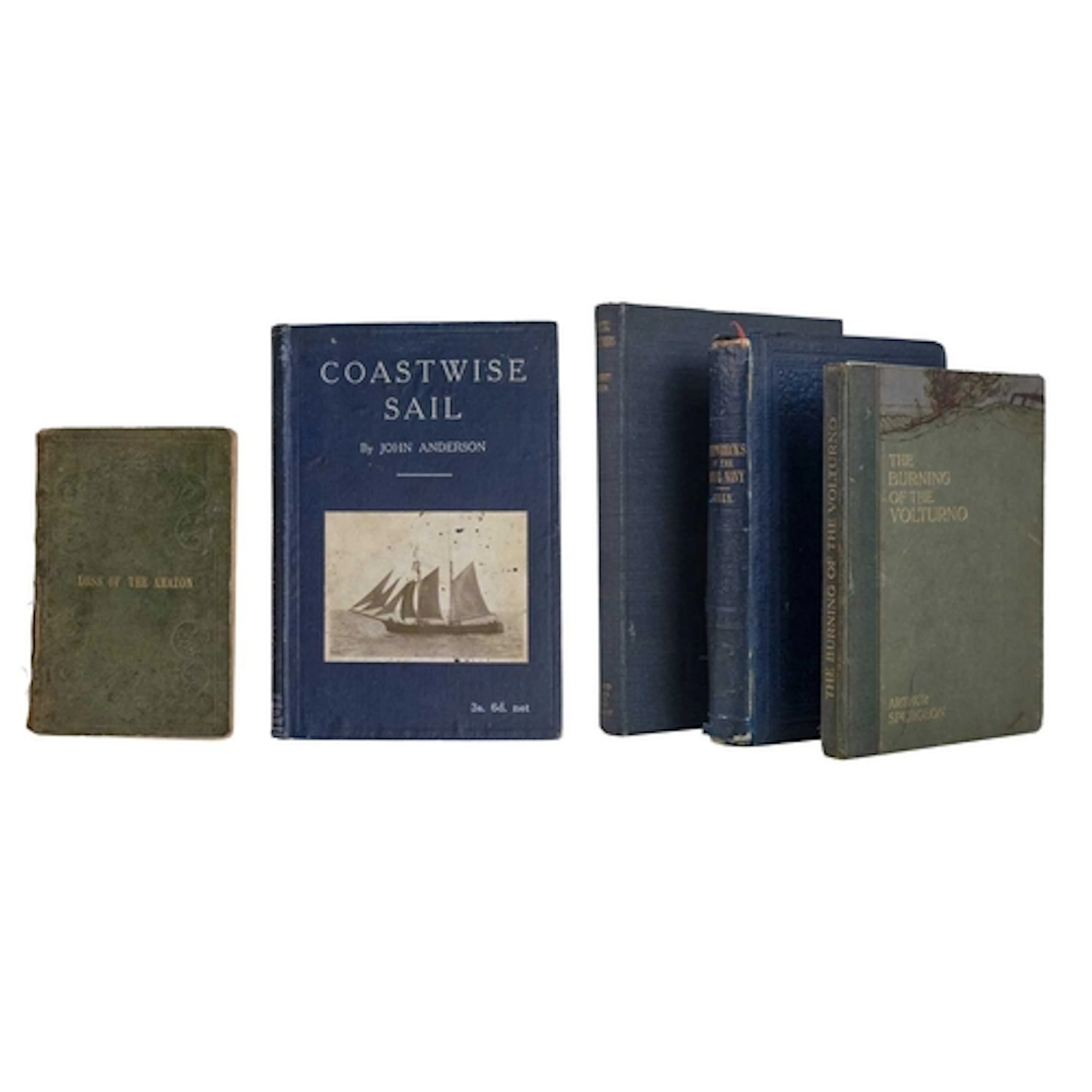The Archive of Frank Strike Five books on shipwrecks The Rev...