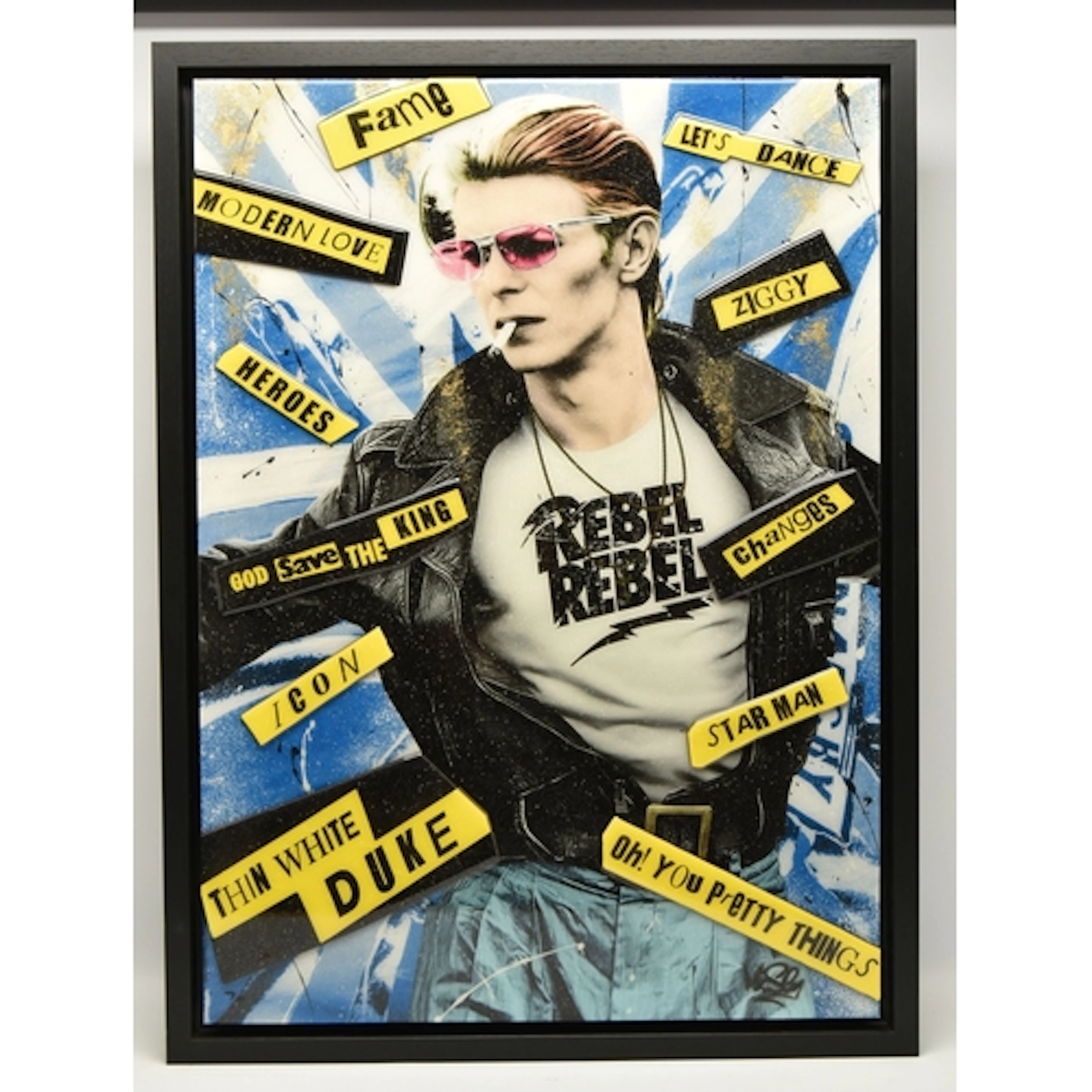 MR SLY (BRITISH CONTEMPORARY) 'REBEL REBEL', a limited editi...