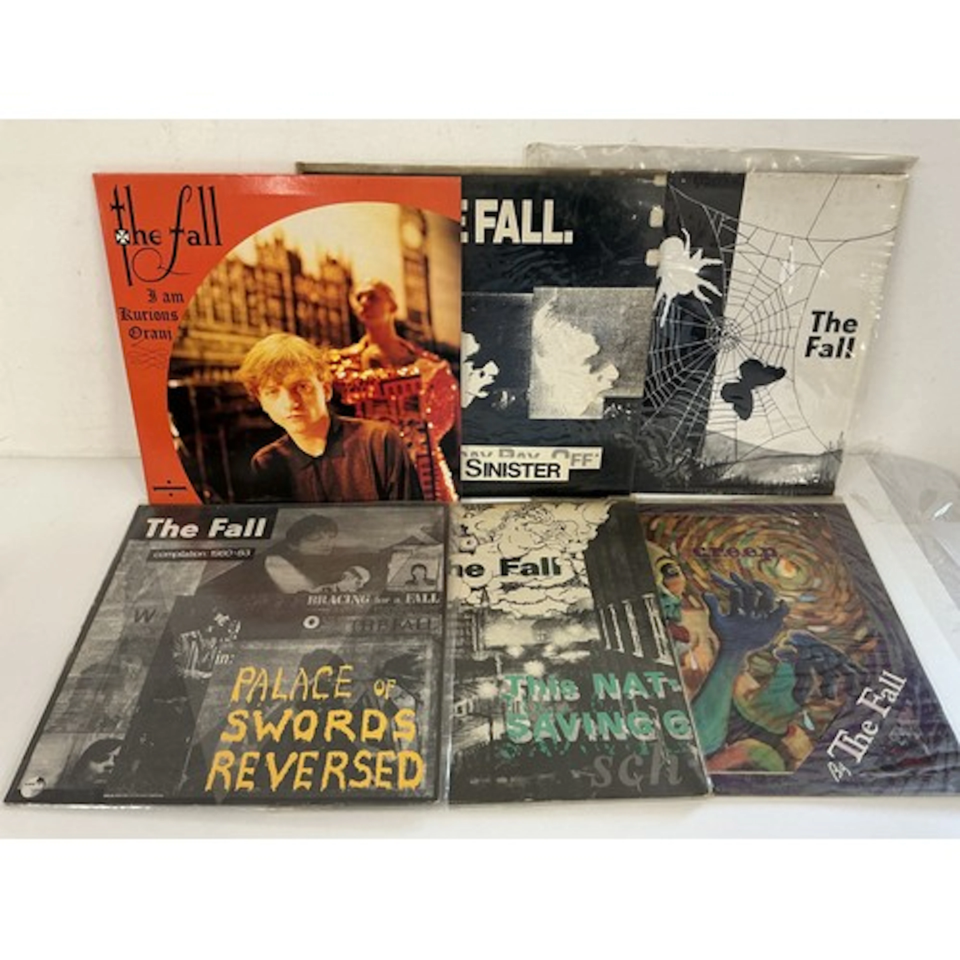 Six LPs by The Fall comprising Bend Sinister, I Am Kurious O...