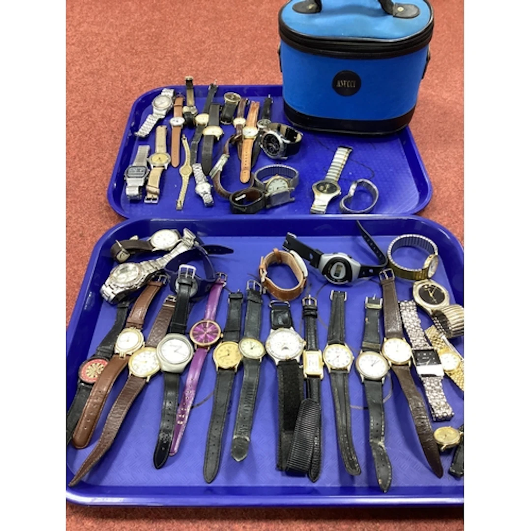 A Collection of Assorted Ladies and Gent's Wristwatches, inc...