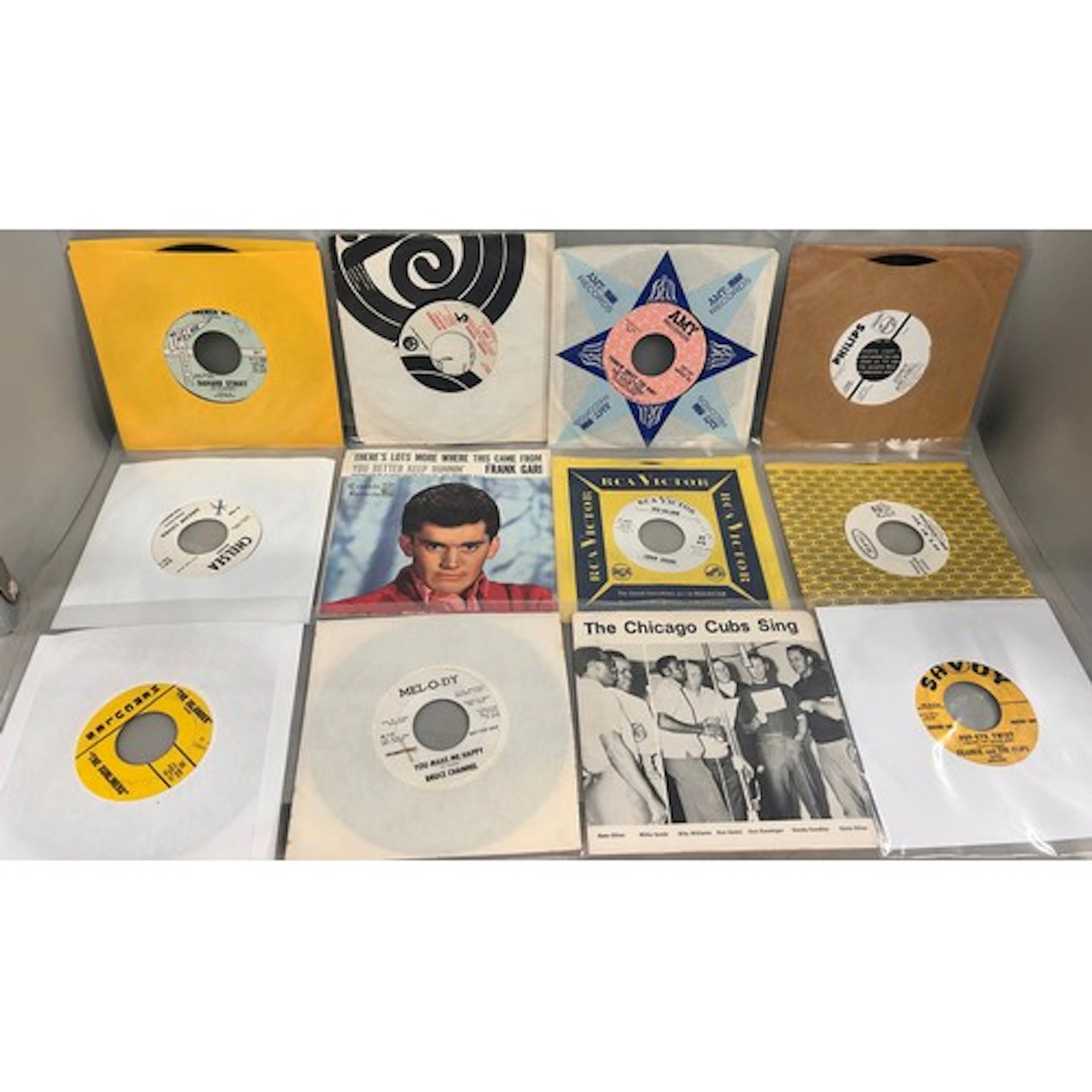 Collection of 45rpm demo and DJ promotional copy singles to ...