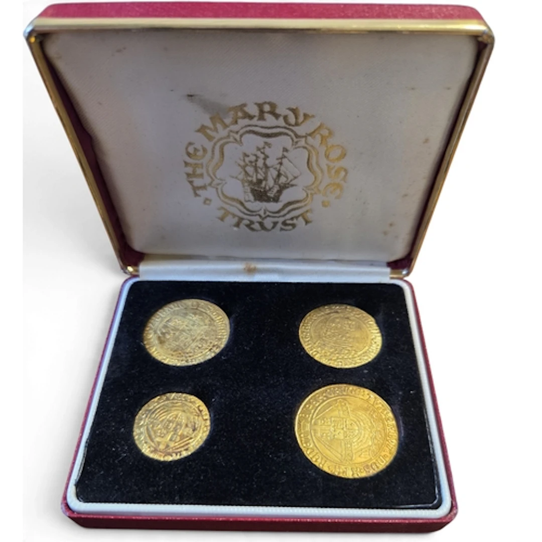 Mary Rose Trust presentation commemorative four coin set in ...