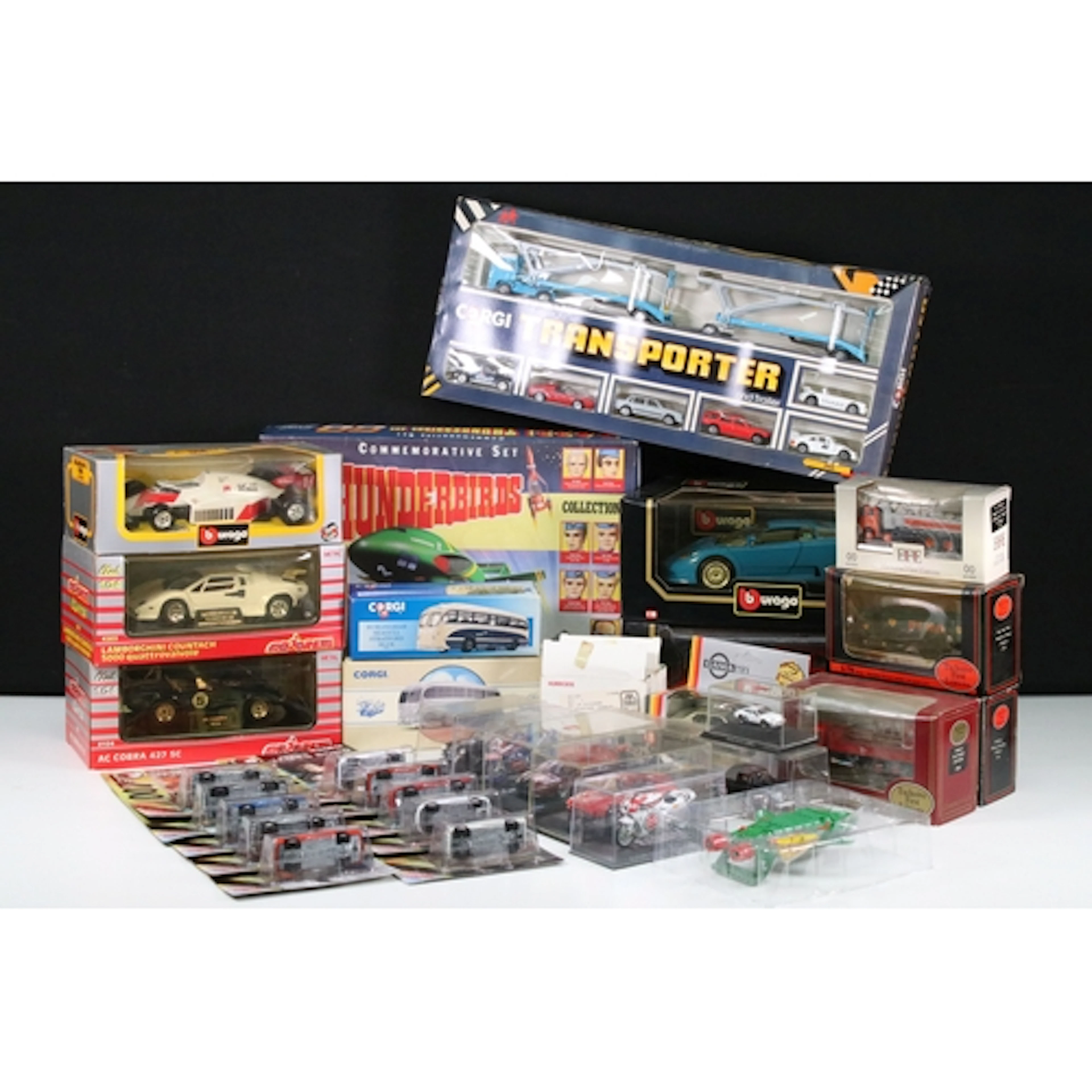 35 Boxed / cased diecast models to include EFE Exclusive Fir...