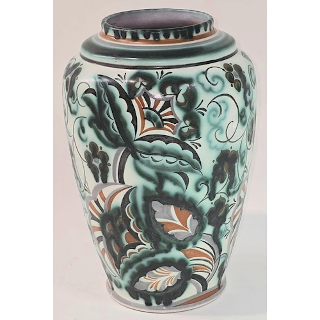 Poole Pottery Carter Stabler Adams shape 966 BR pattern vase...