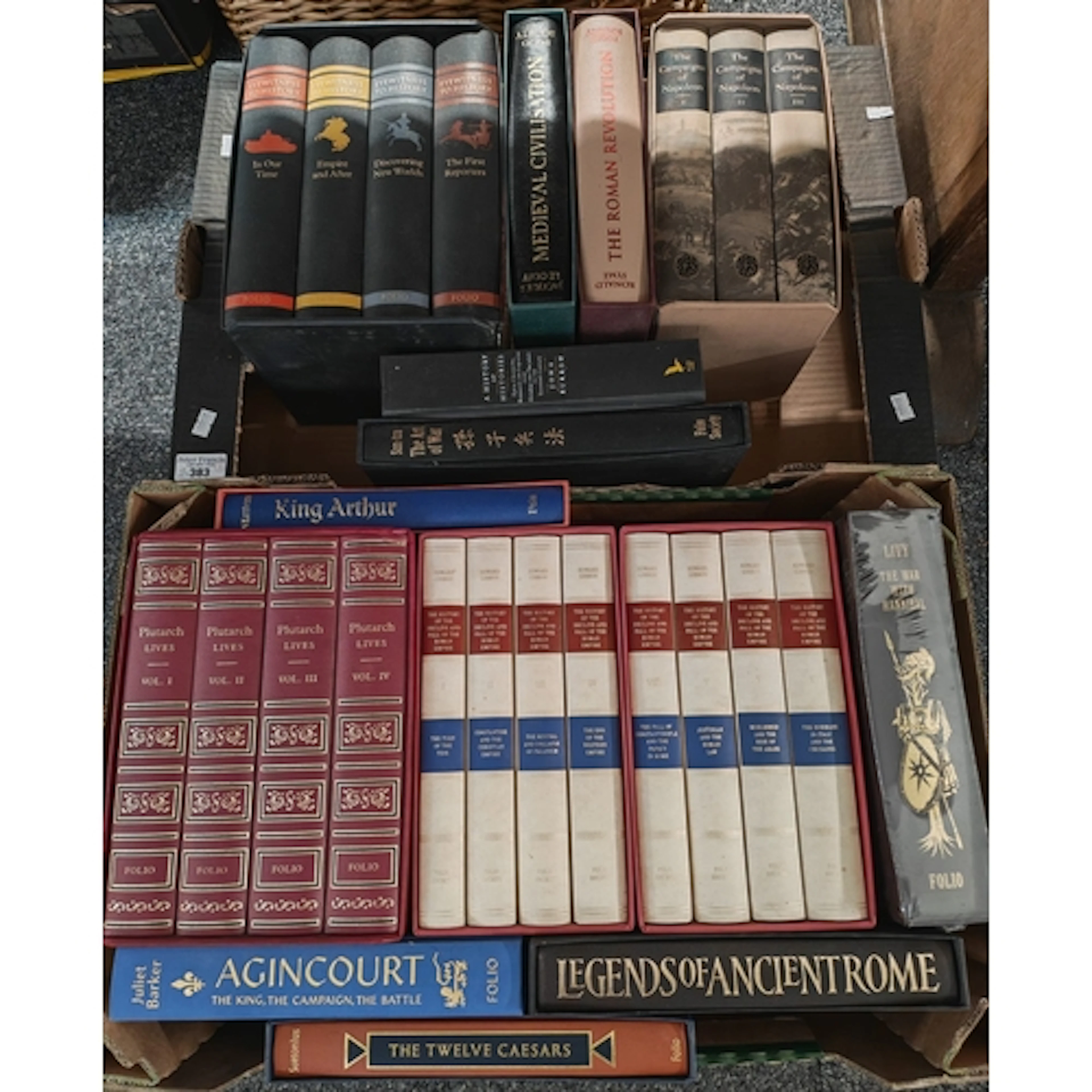 Collection of Folio Society books to include: 'Legends of An...
