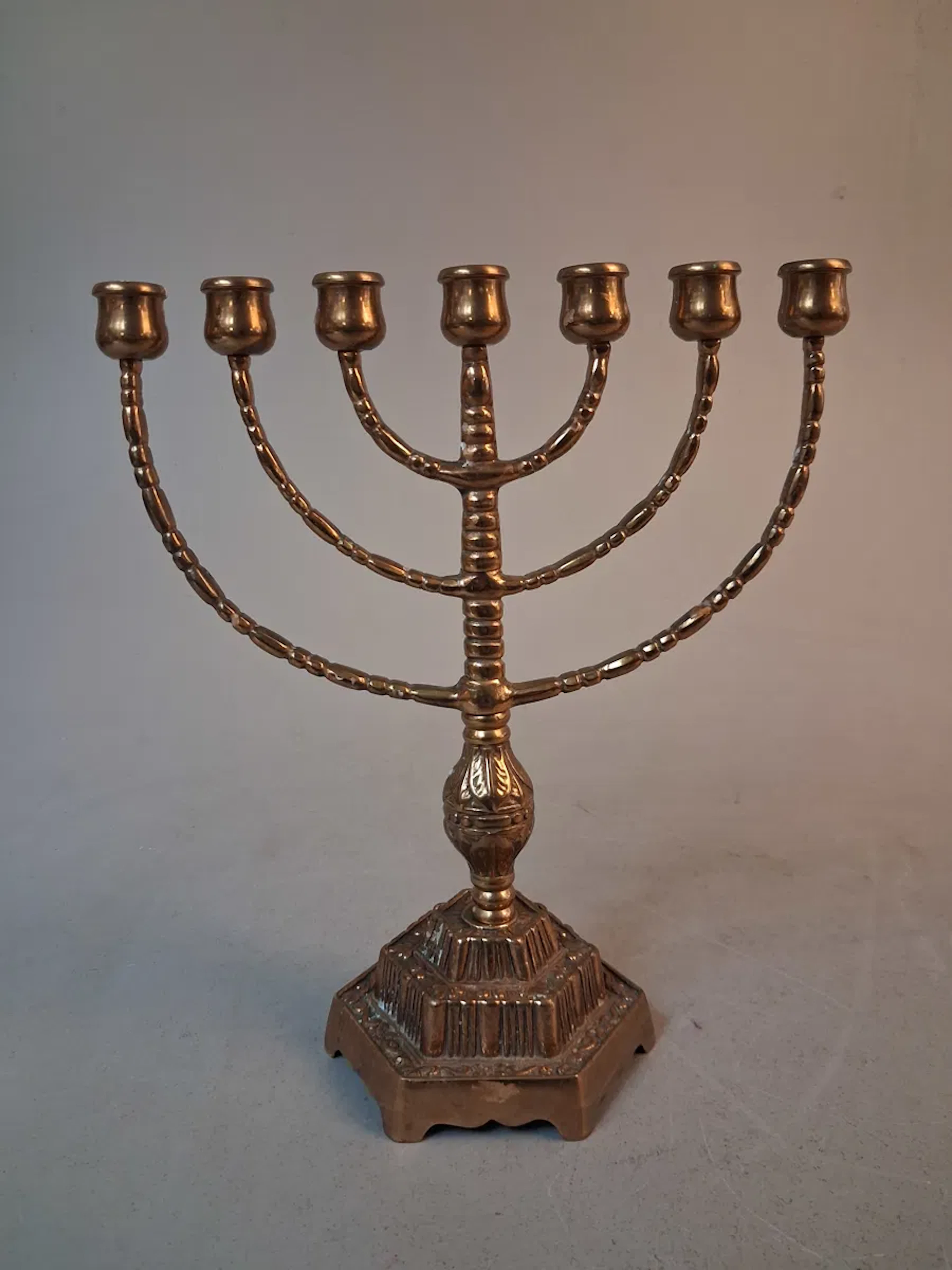 Ljusstake, Menorah, Malm, Gnosjö.