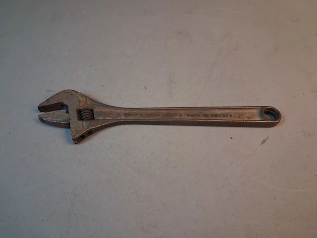Skiftnyckel, Bahco, 375mm, No. 8074.