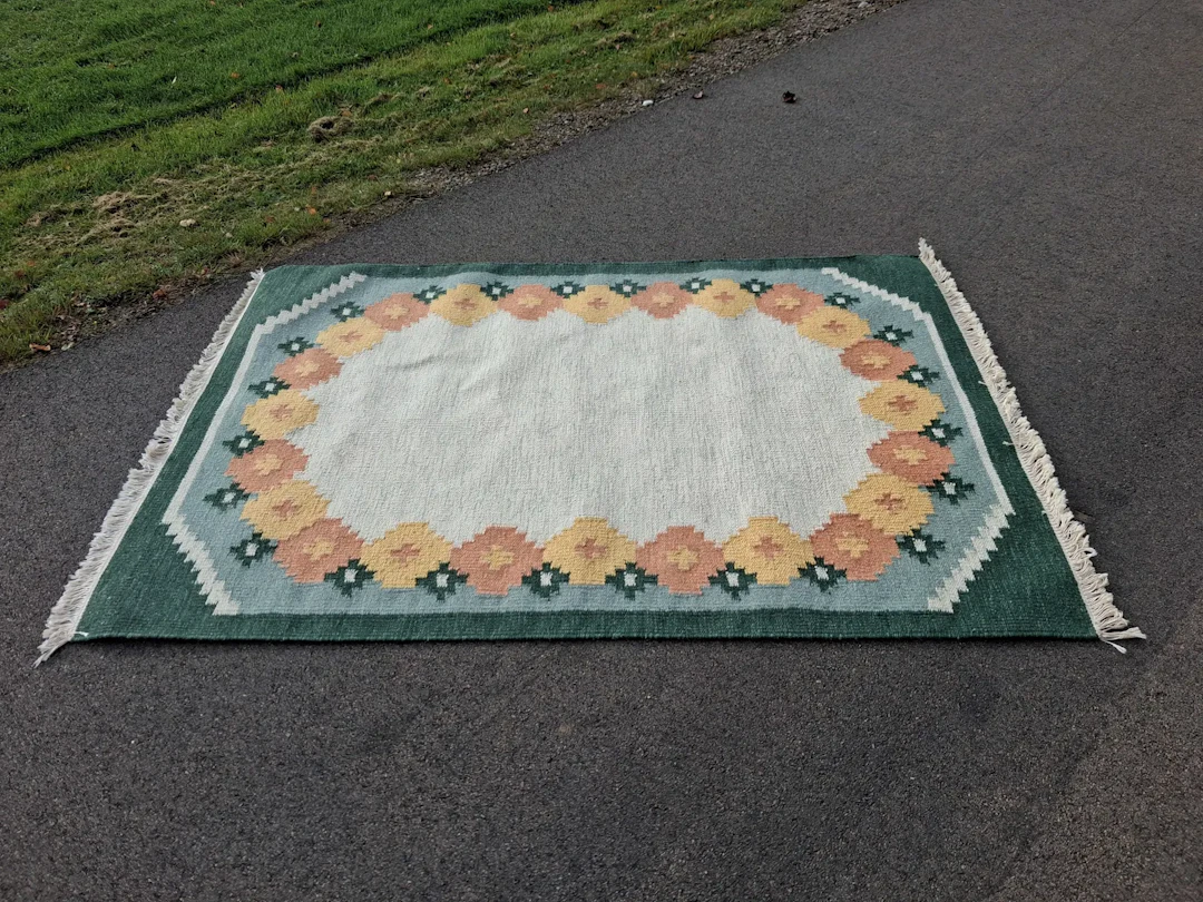 Matta, Rölakanmatta "Grön nyans".