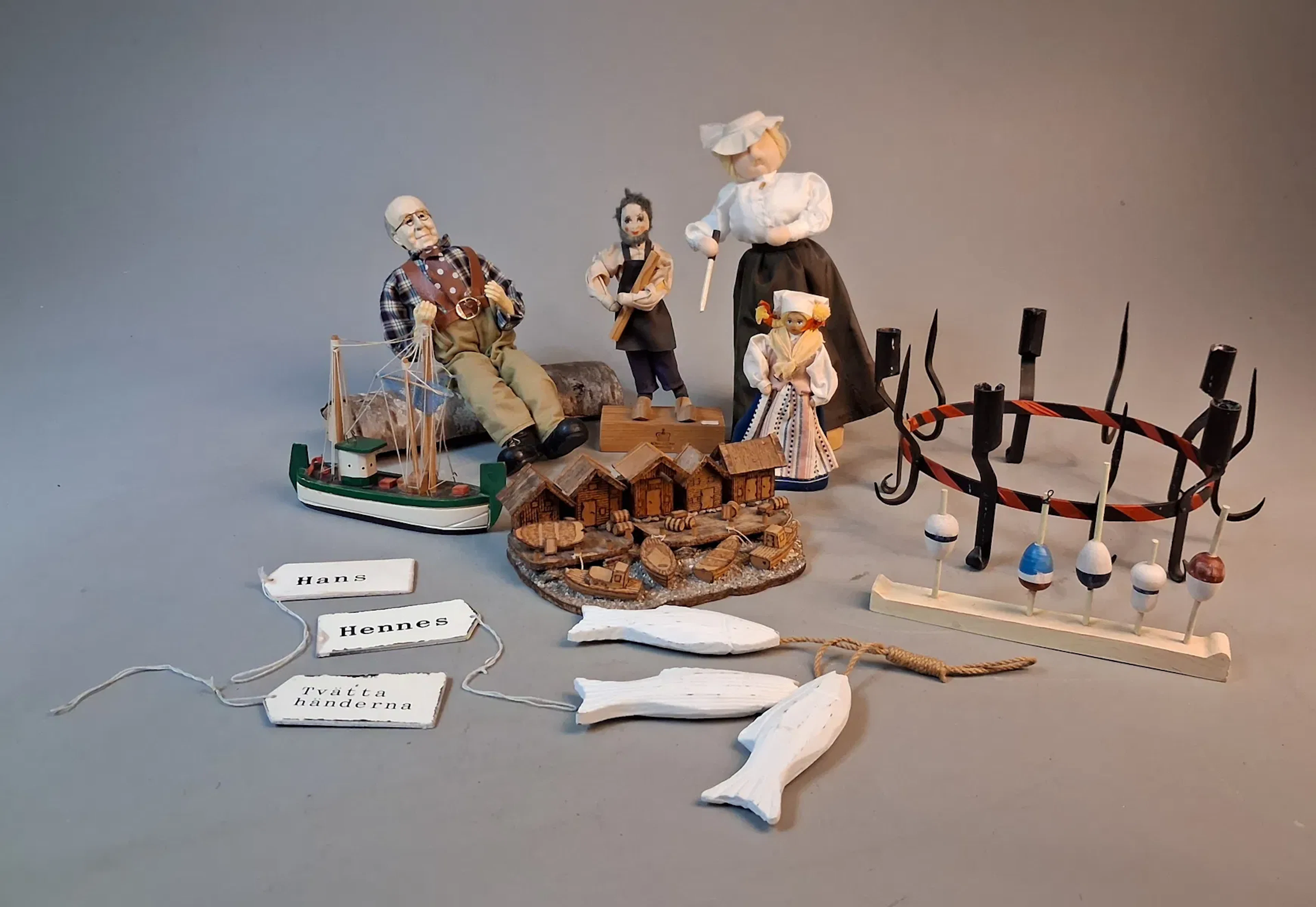 Diverse. Bl.a Charlotte Weibull & Lena Holning figurer.