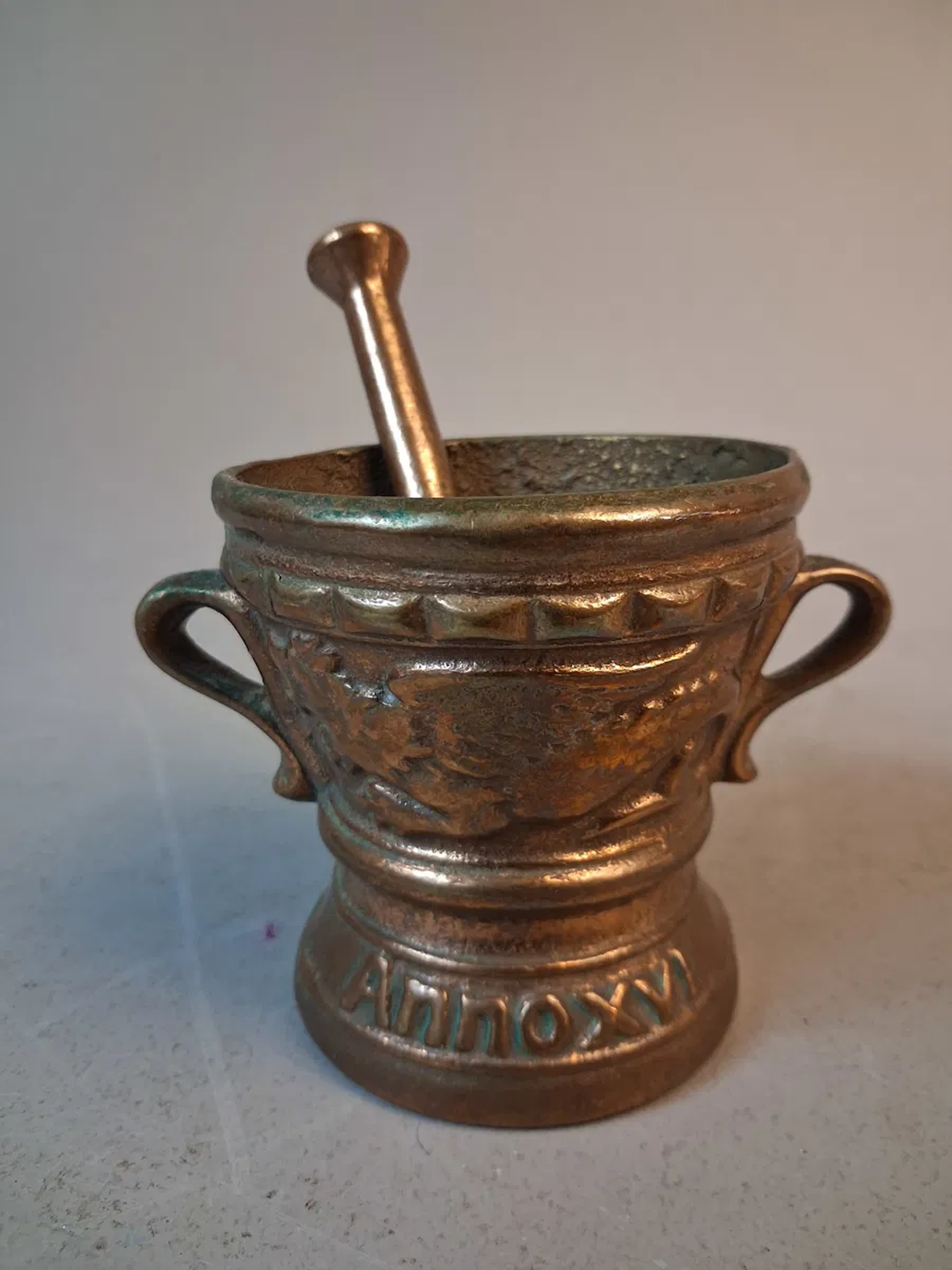 Mortel & stöt. Malm. Anno XVI