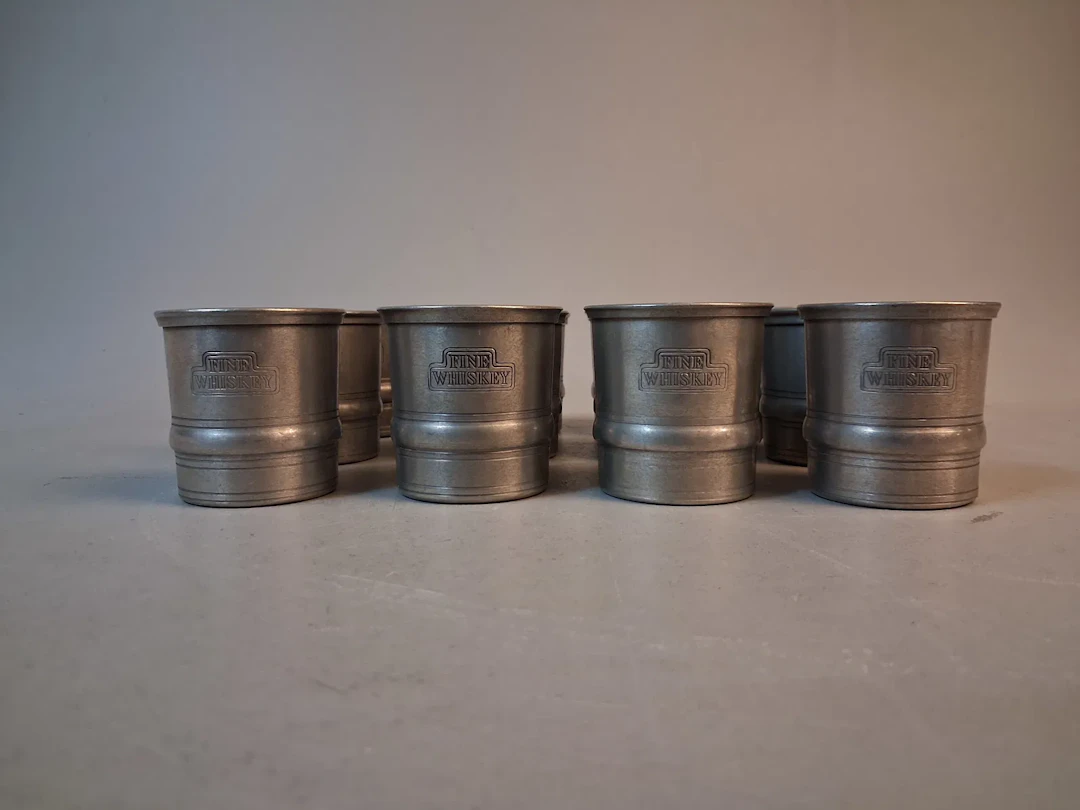12 Wiskyglas. Scandia Tenn.