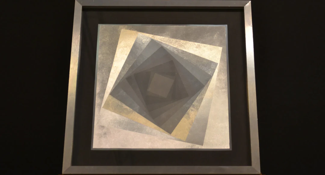 BARBARA LÜDINGHAUSEN. Silvergrafik.