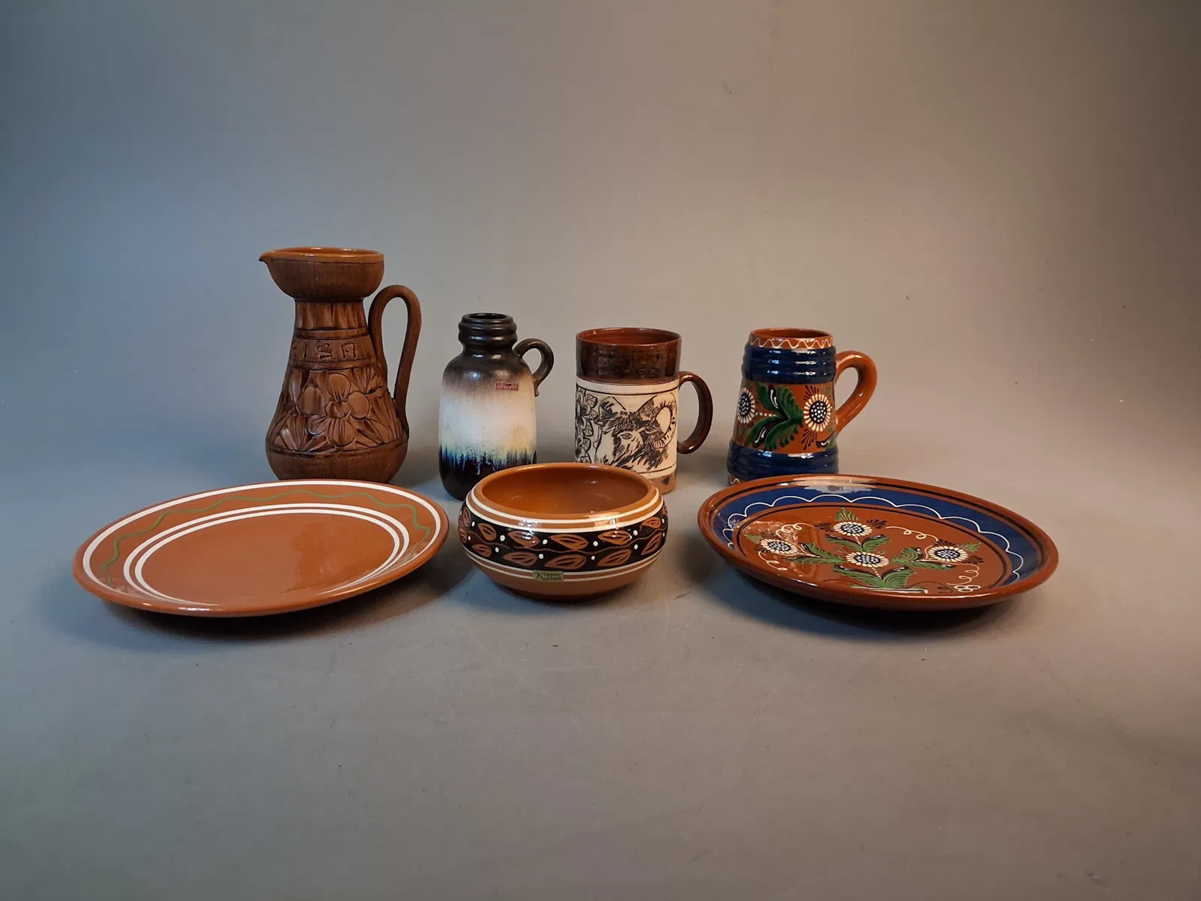 Diverse keramik & porslin. Bl.a Nittsjö.