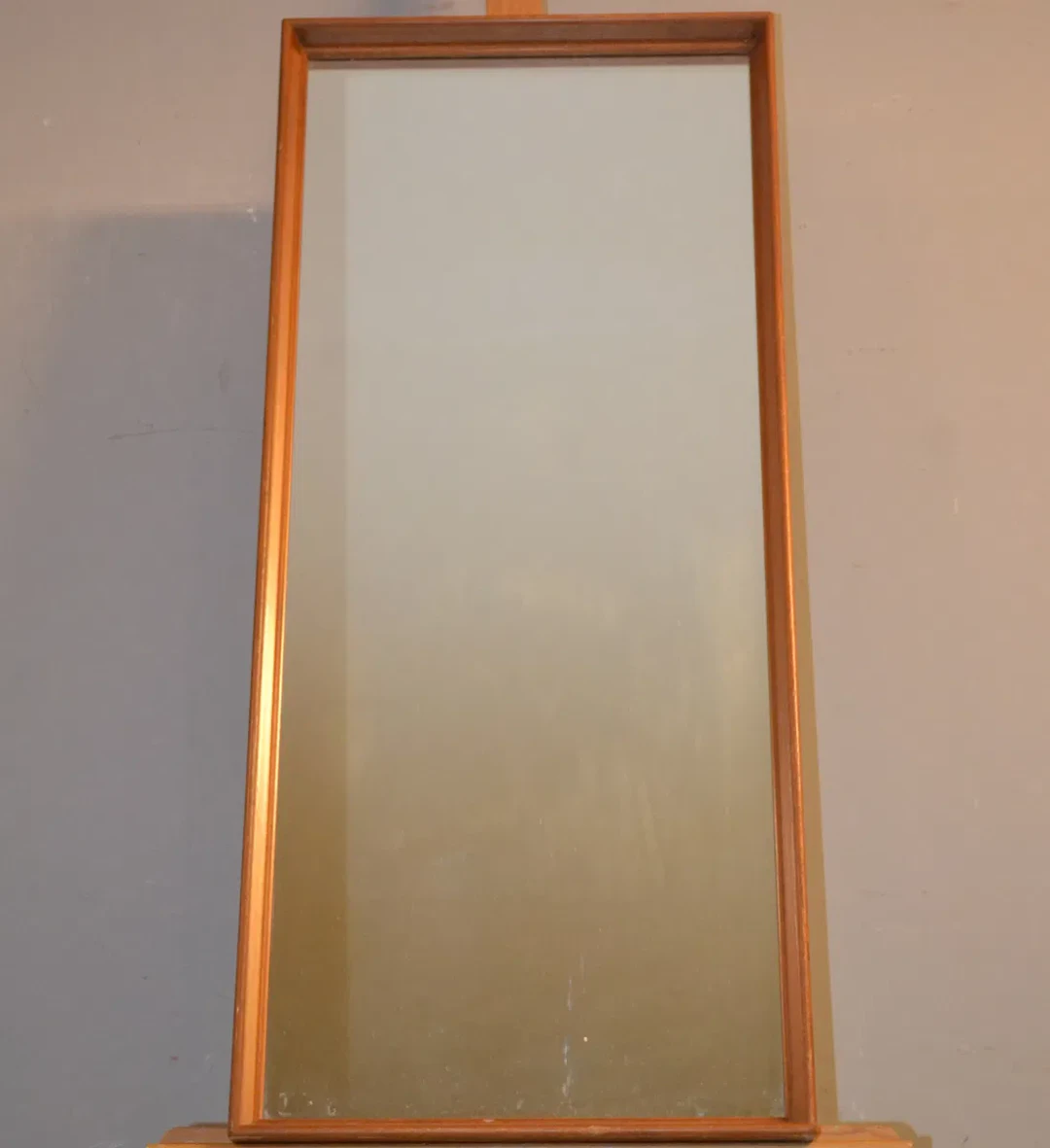 Spegel. Teak, 1950/60-talet.