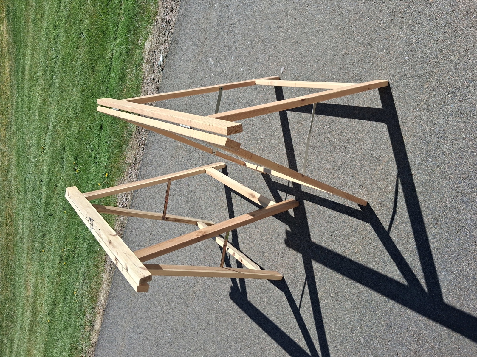 2 Pallbock. Biltema.
