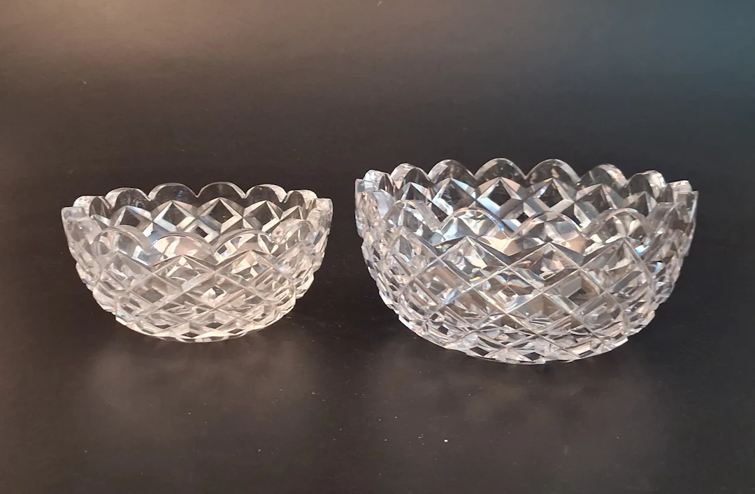 2 Skålar. Boda, Glas.