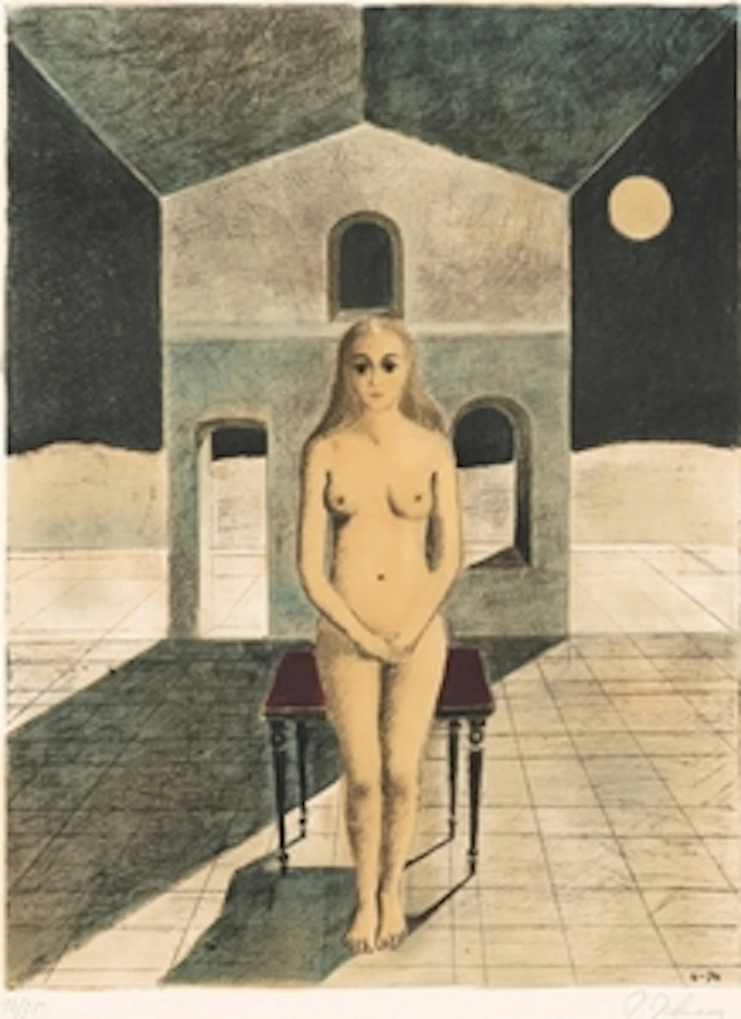 La voyante - Paul Delvaux
