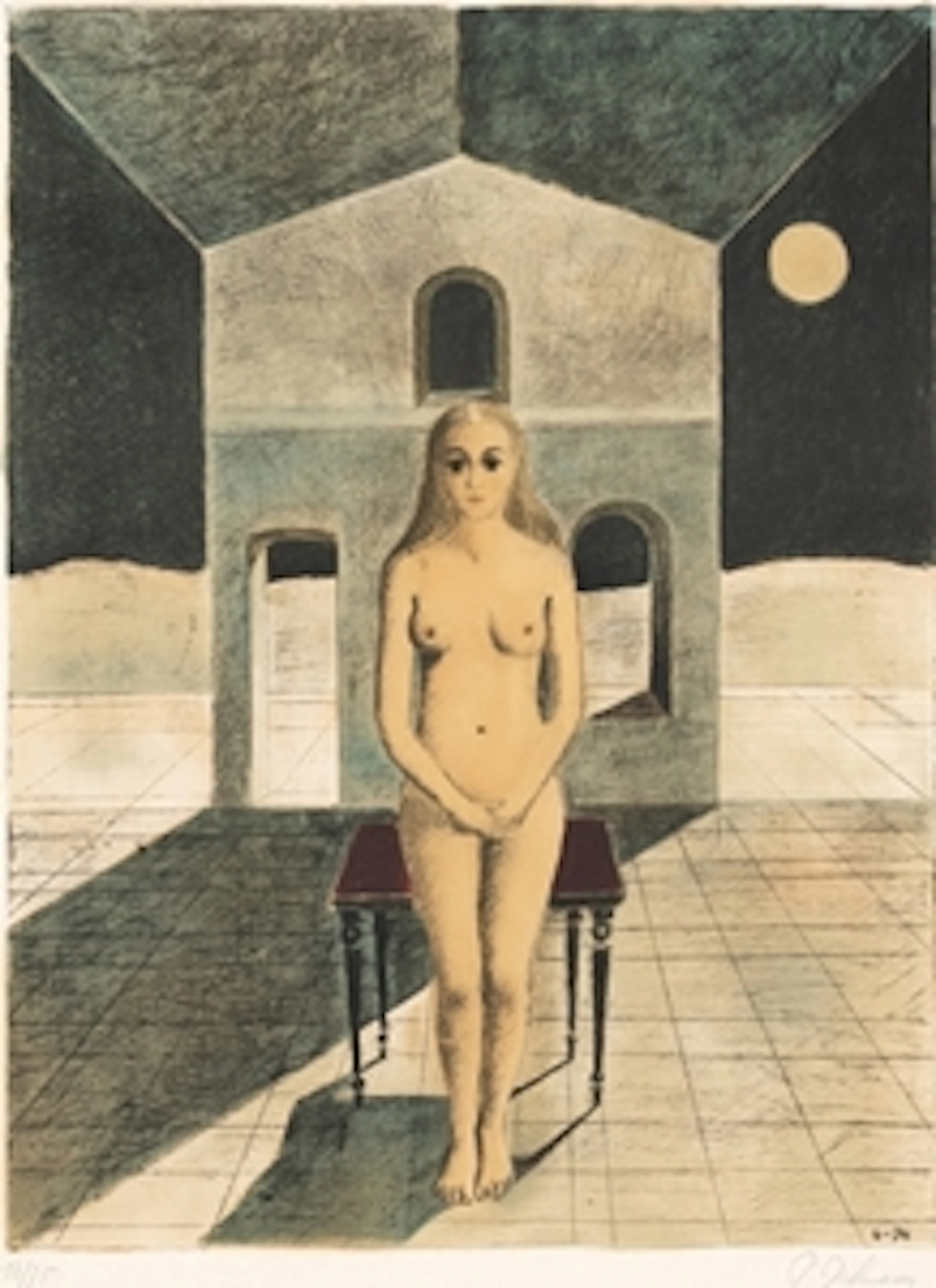 La voyante - Paul Delvaux