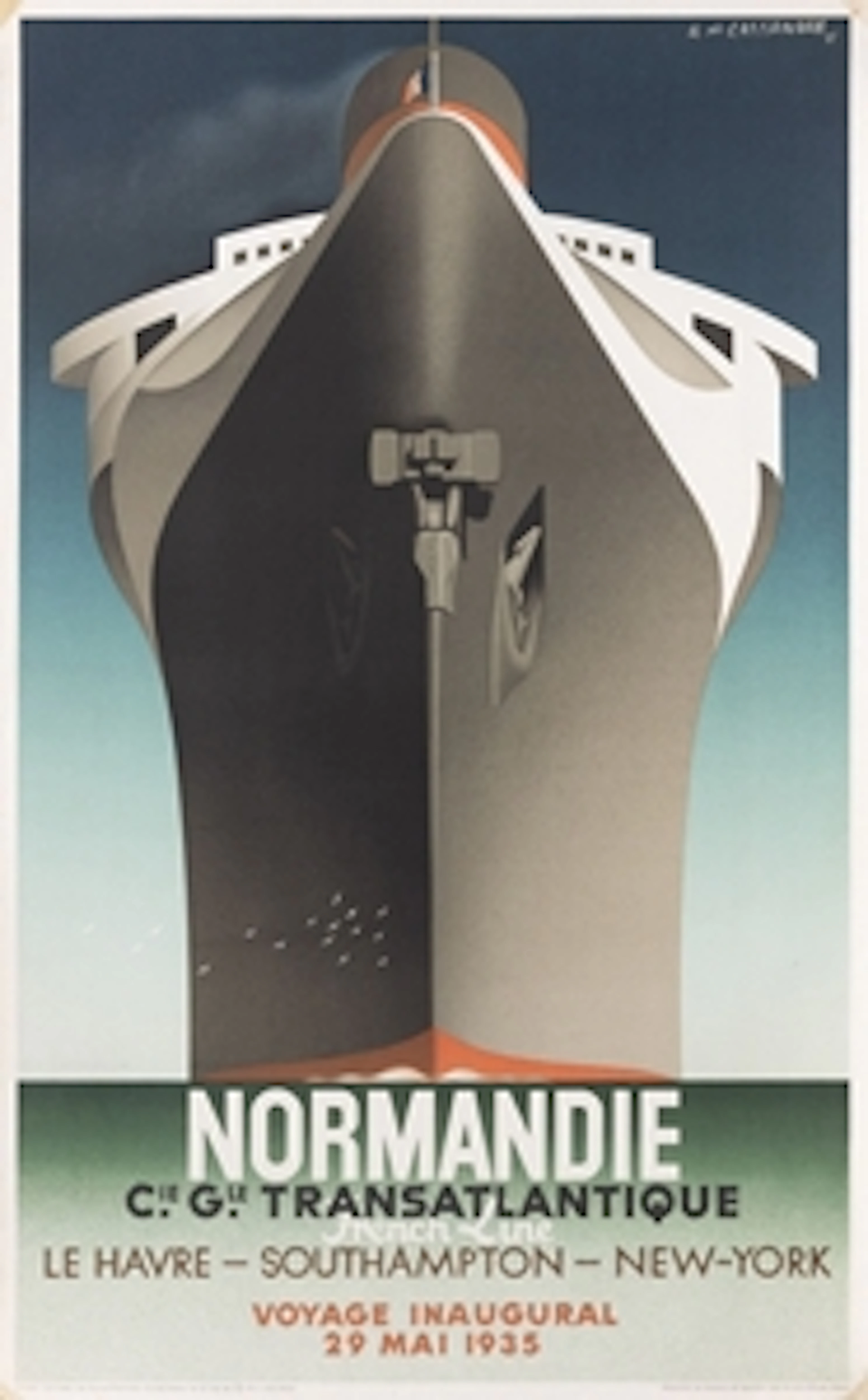 Normandie - Adolphe Mouron Cassandre