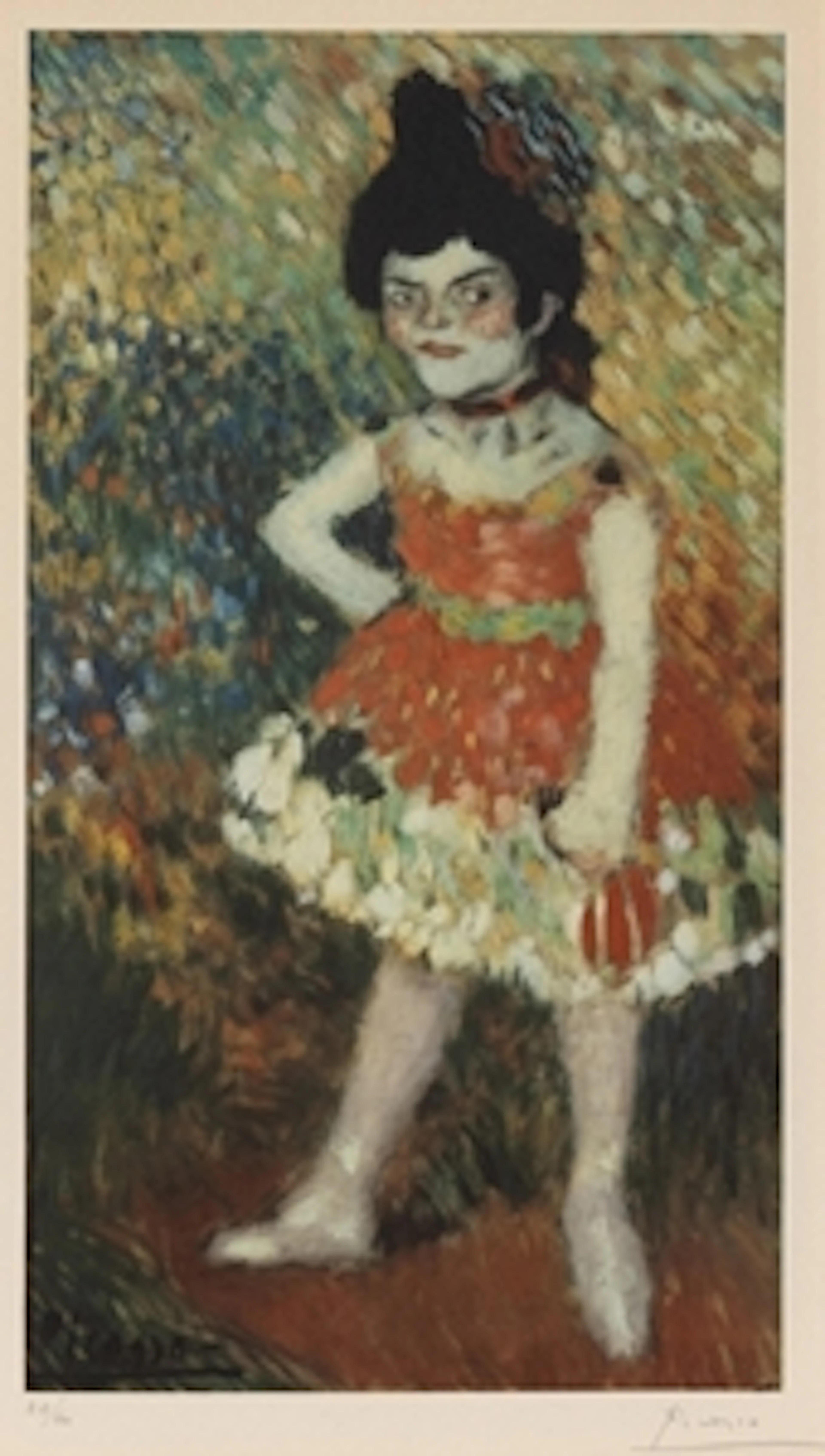 La danseuse naine, from 'Barcelona suite' - Pablo Picasso (After)