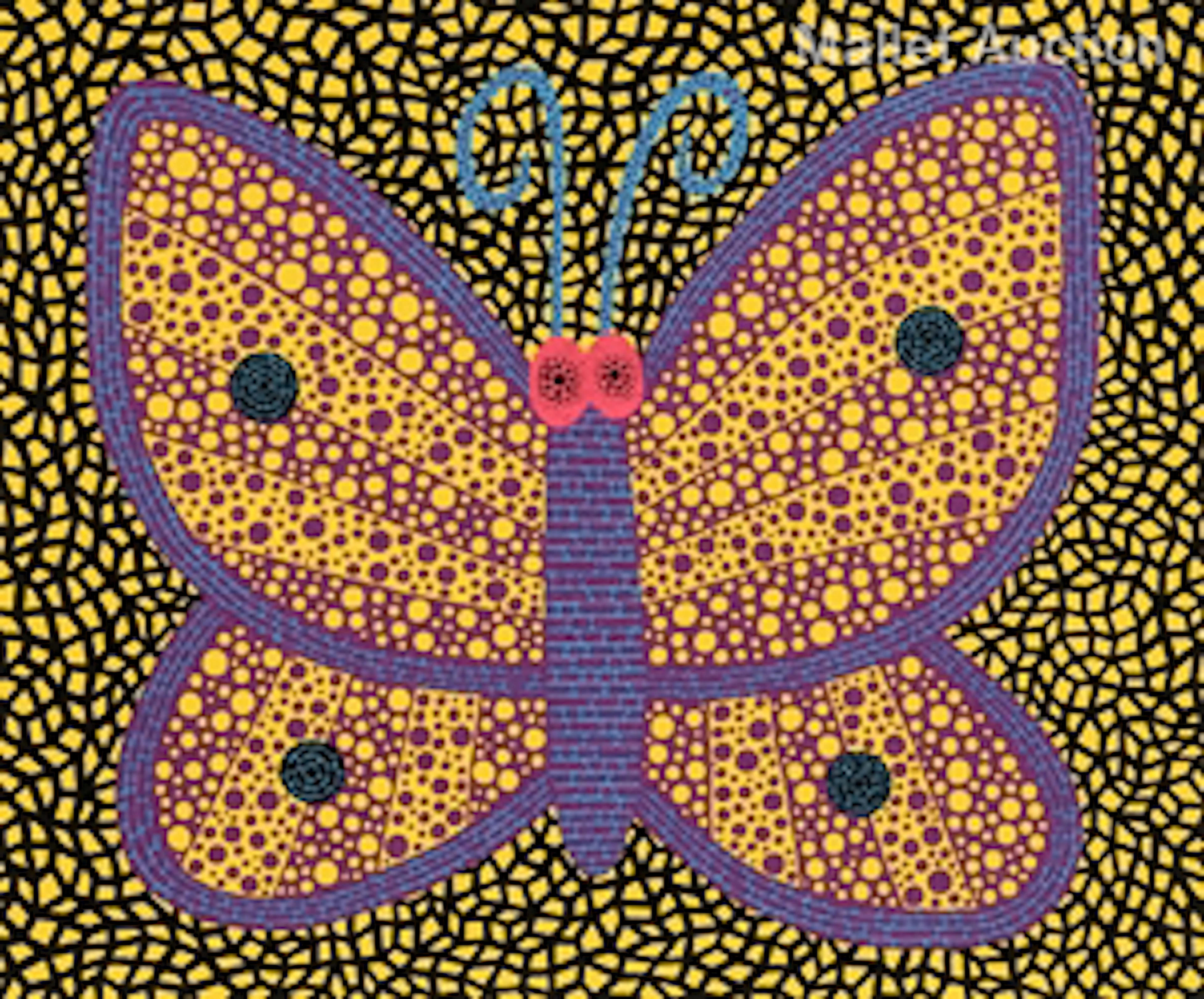 Papillon (I), from 'Amour pour toujours' - Yayoi Kusama