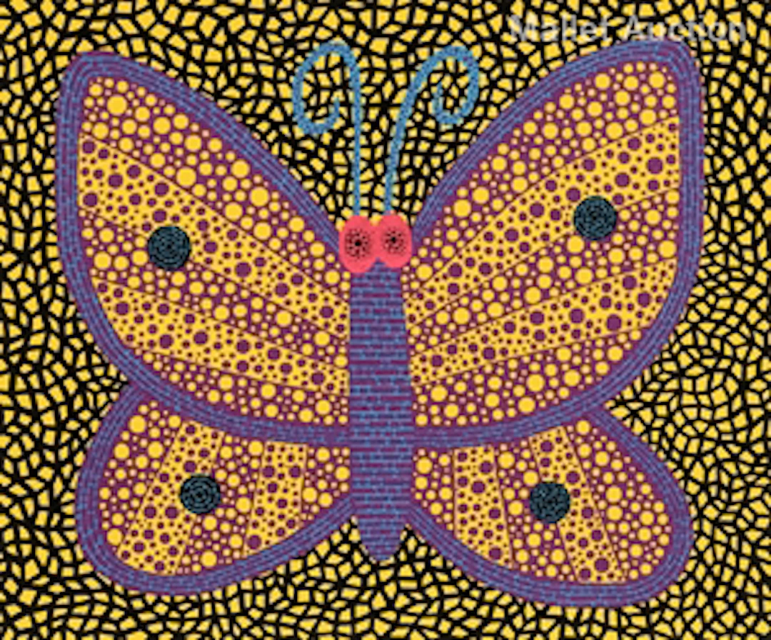 Papillon (I), from 'Amour pour toujours' - Yayoi Kusama