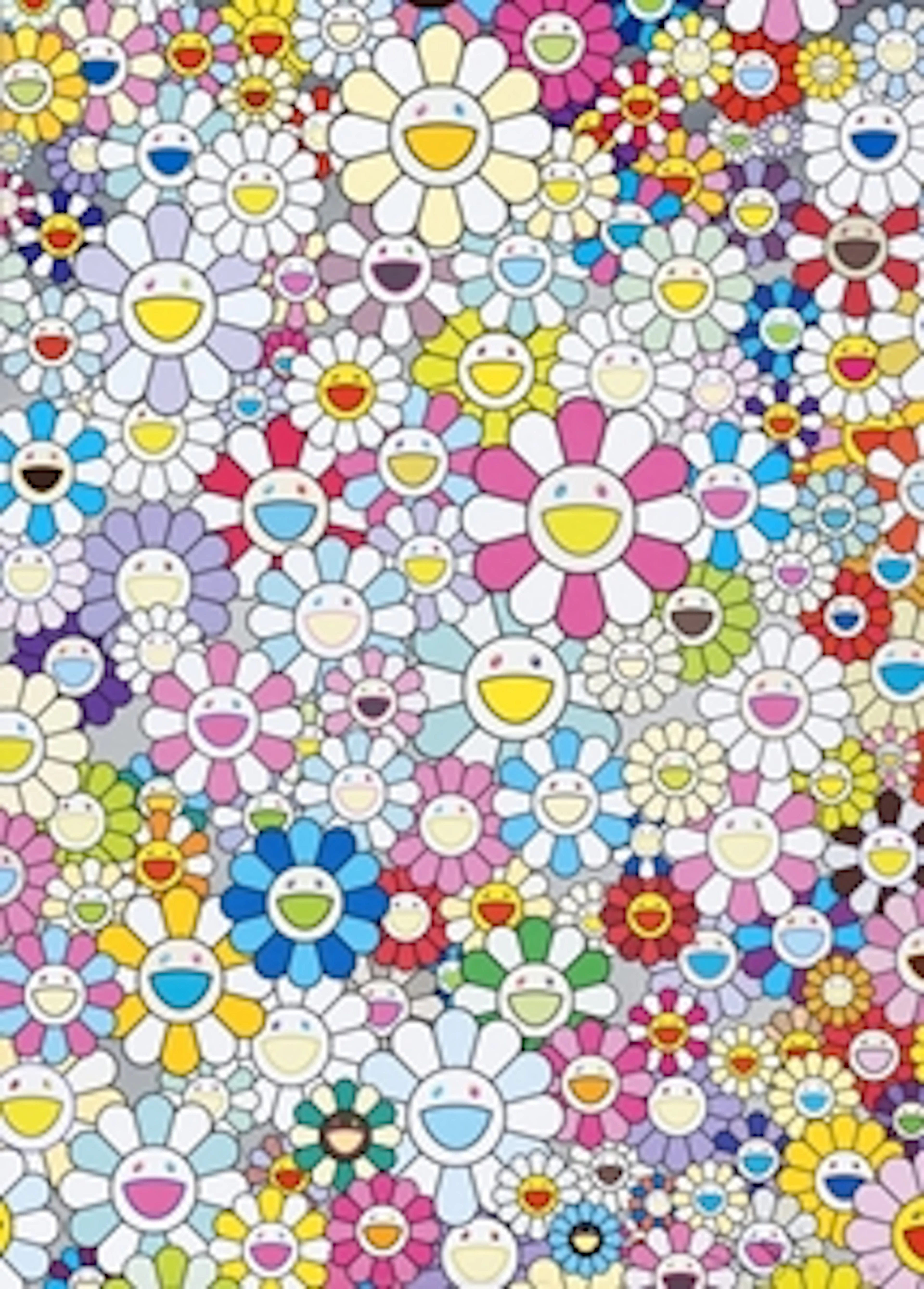 An Homage to Yves Klein, Multicolor C - Takashi Murakami