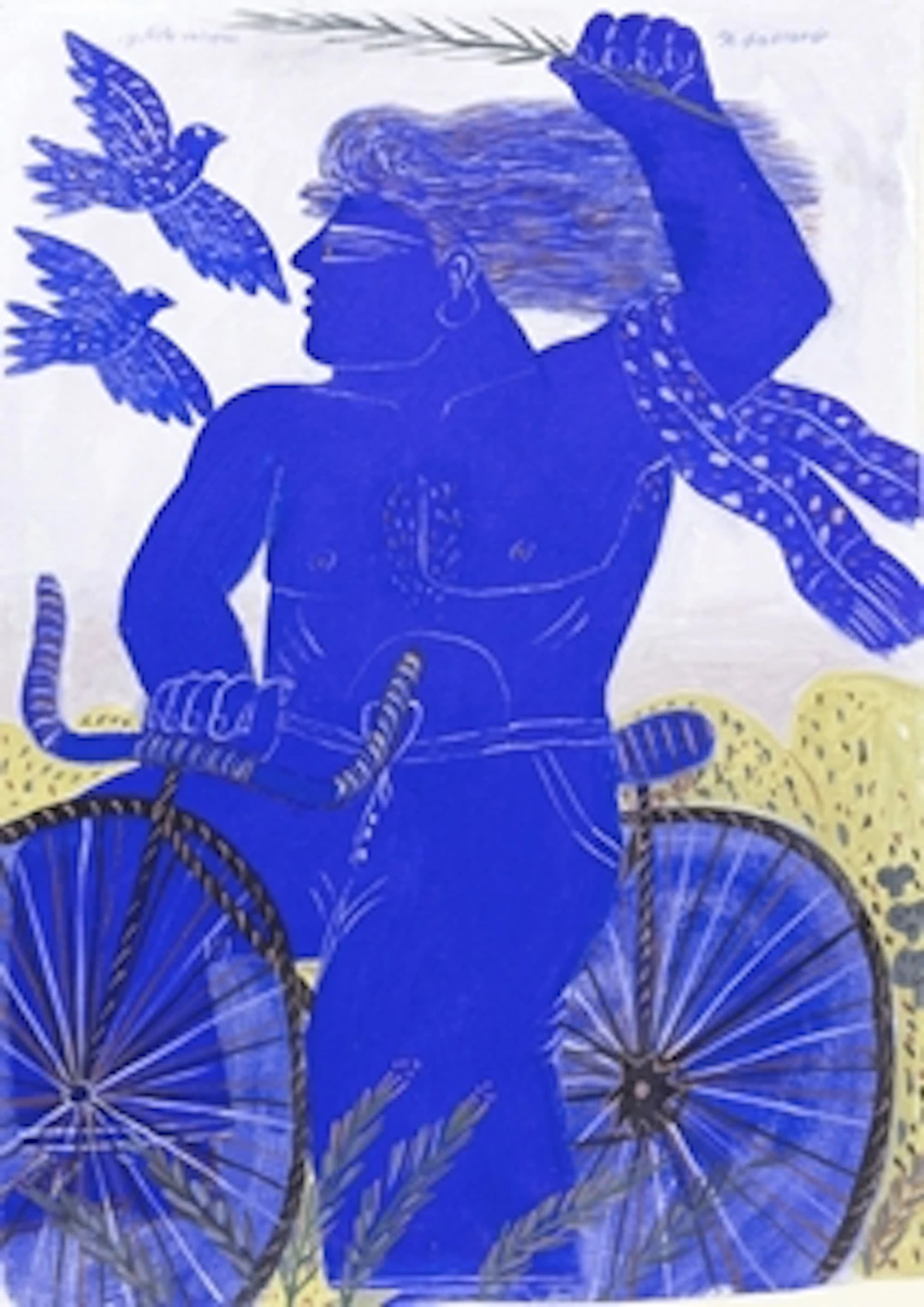 Cycliste vainqueur - Alekos Fassianos