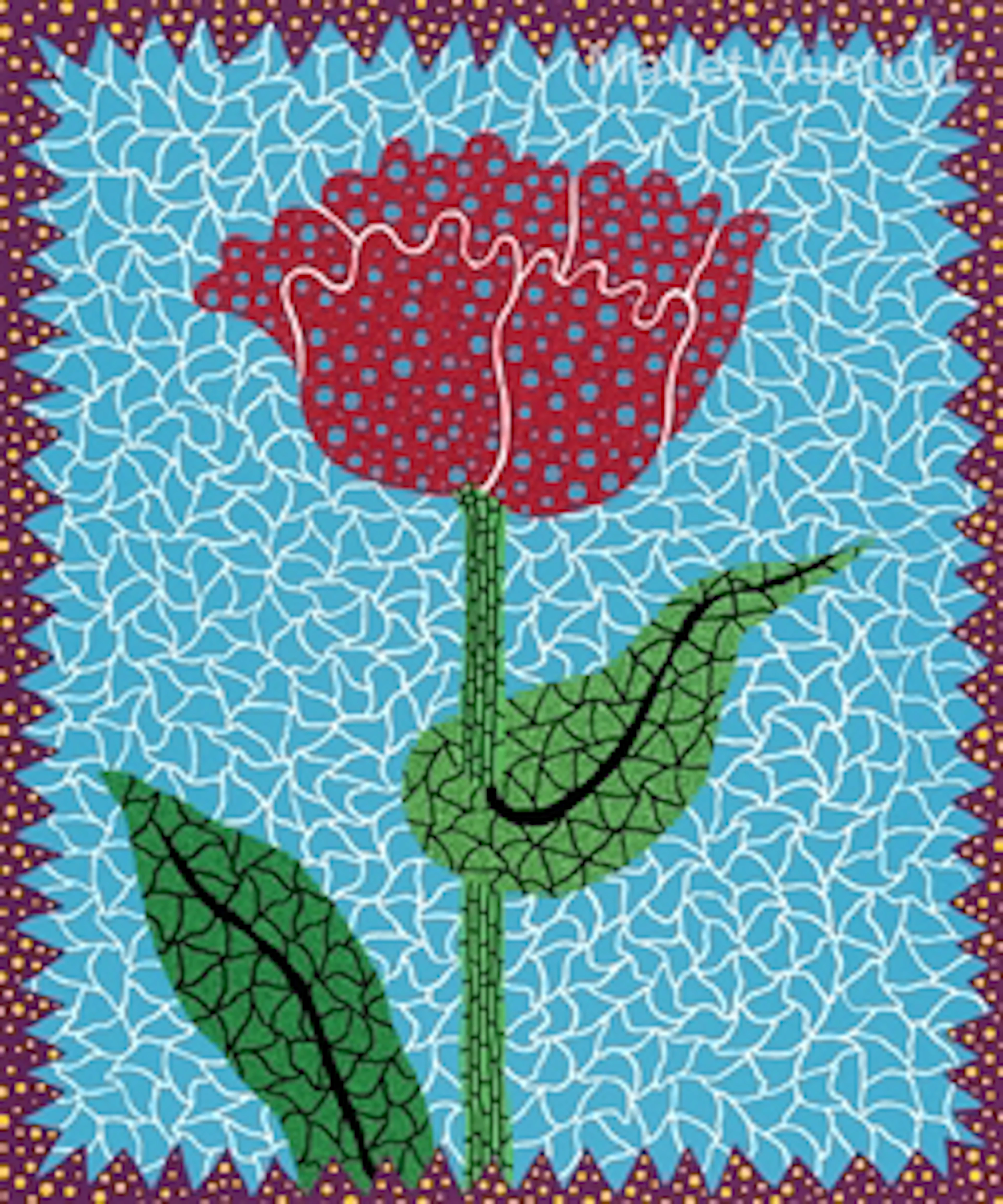 Tulipe (II), from 'Amour pour toujours' - Yayoi Kusama