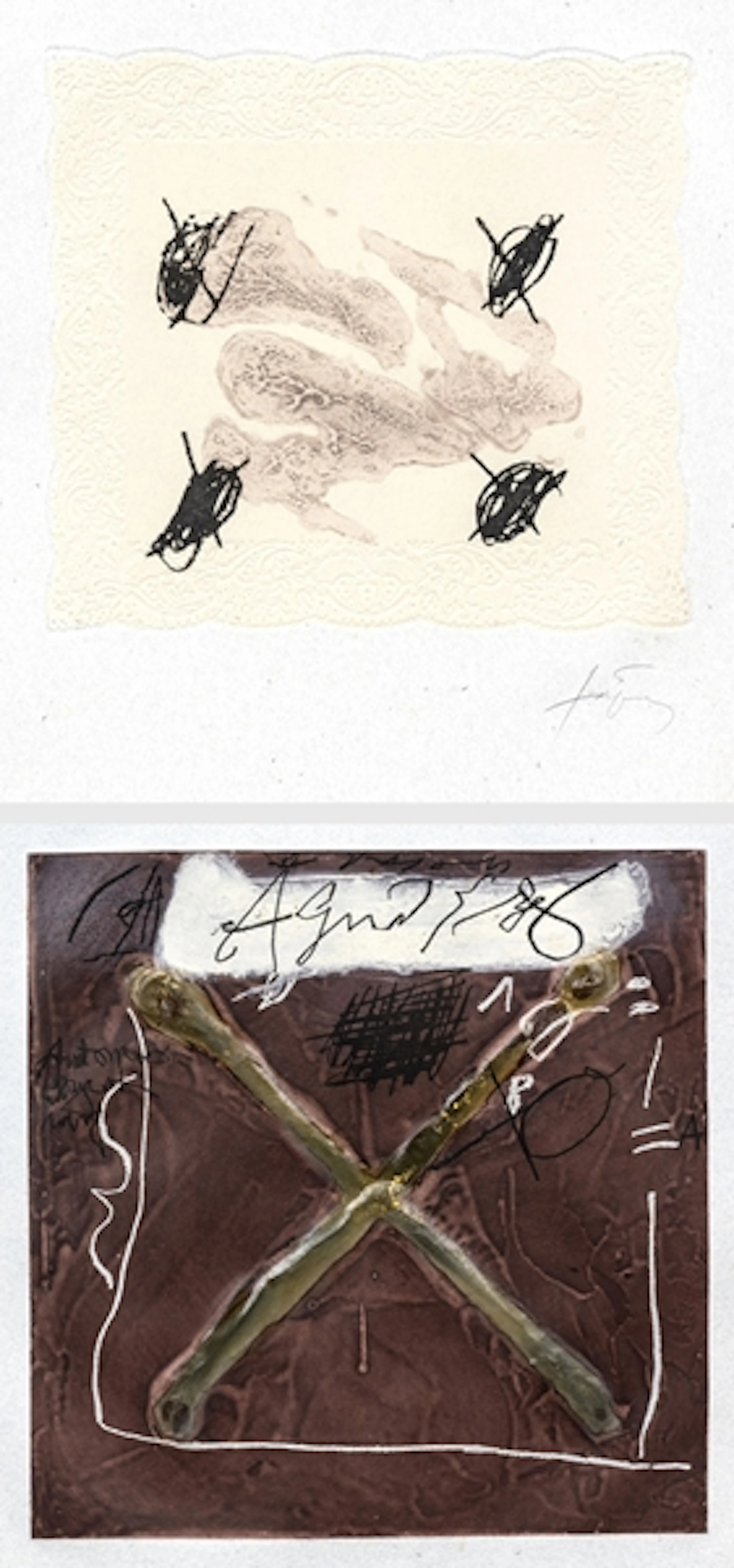 Petrificada petrificante - Antoni Tàpies