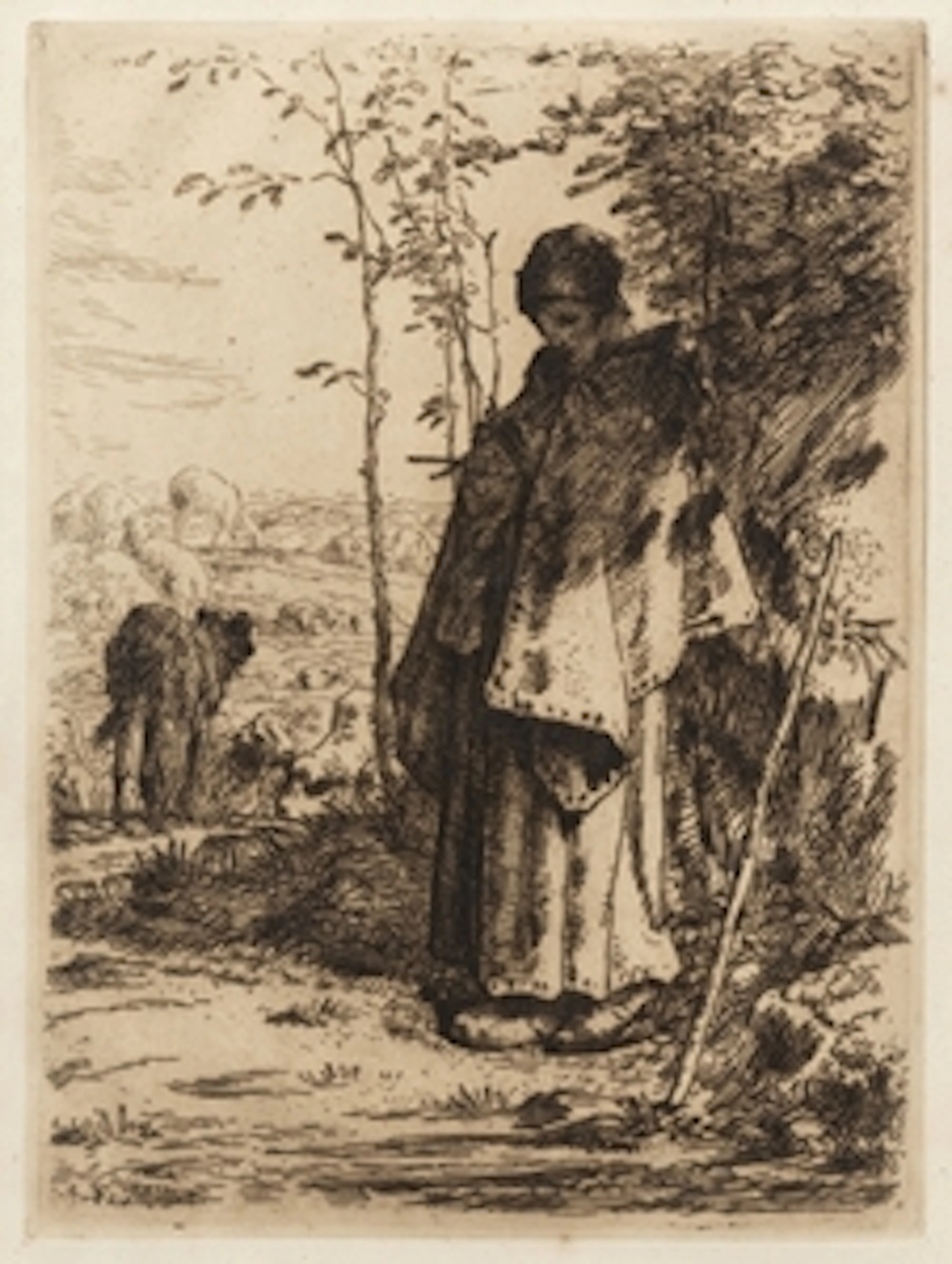 La grande bergère - Jean-François Millet