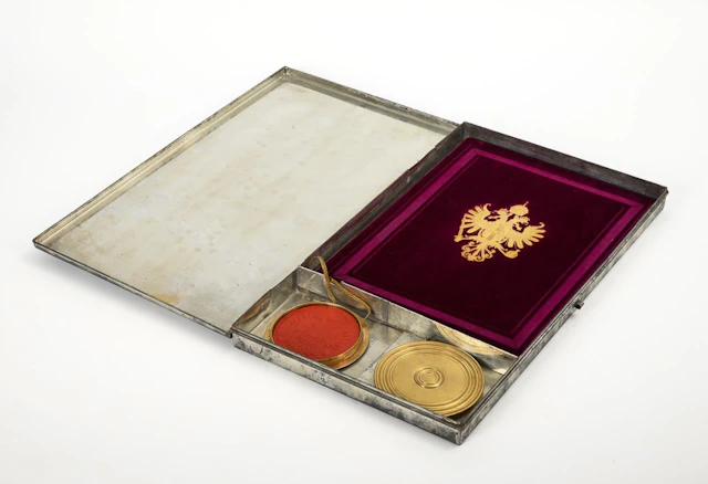 Moritz von Wiktorin's Letter of Ennoblement.