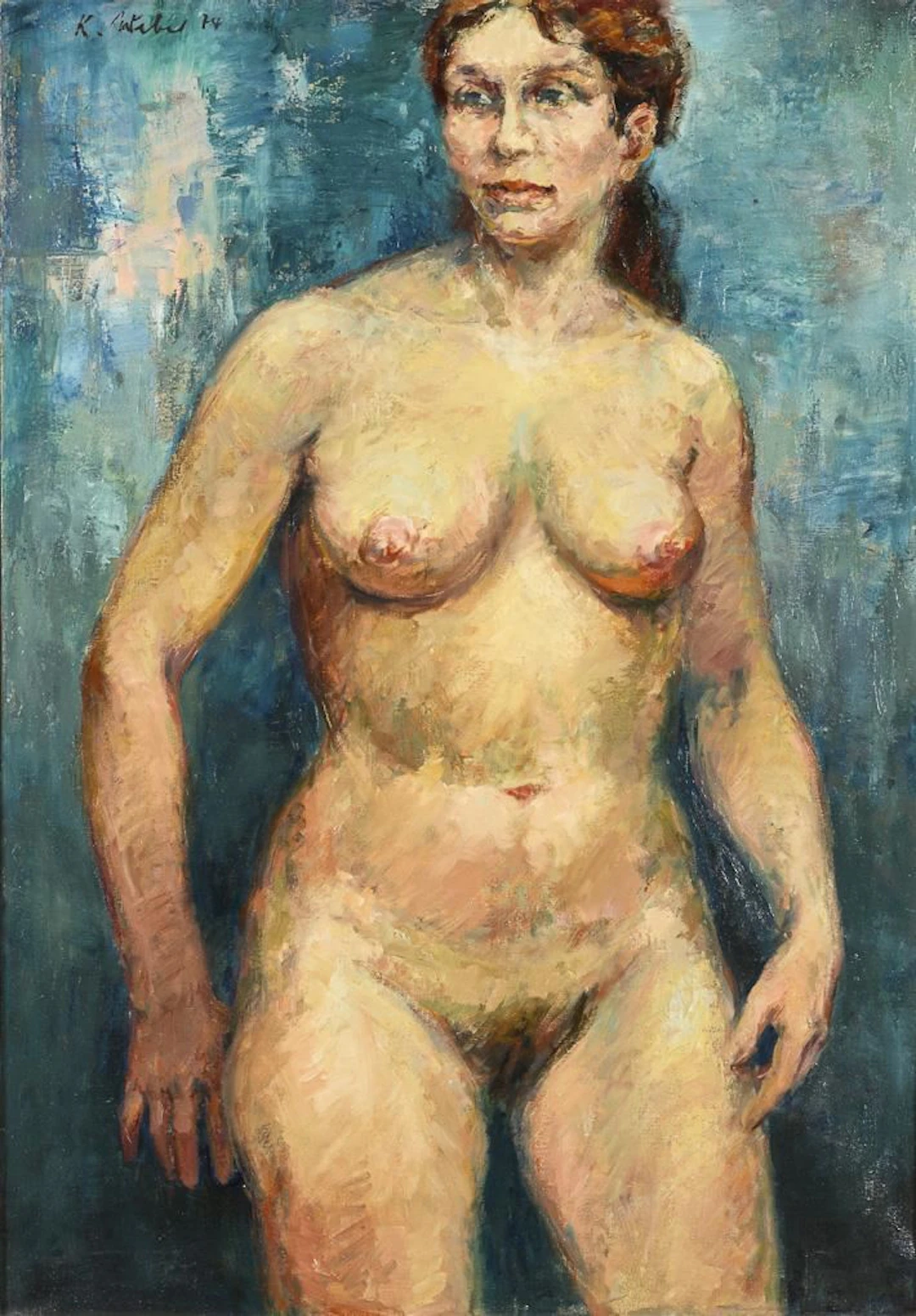 WEBER, Klaus(1928–2018), WEBER, Klaus(1928–2018), WEBER, Klaus, "Nude Girl"