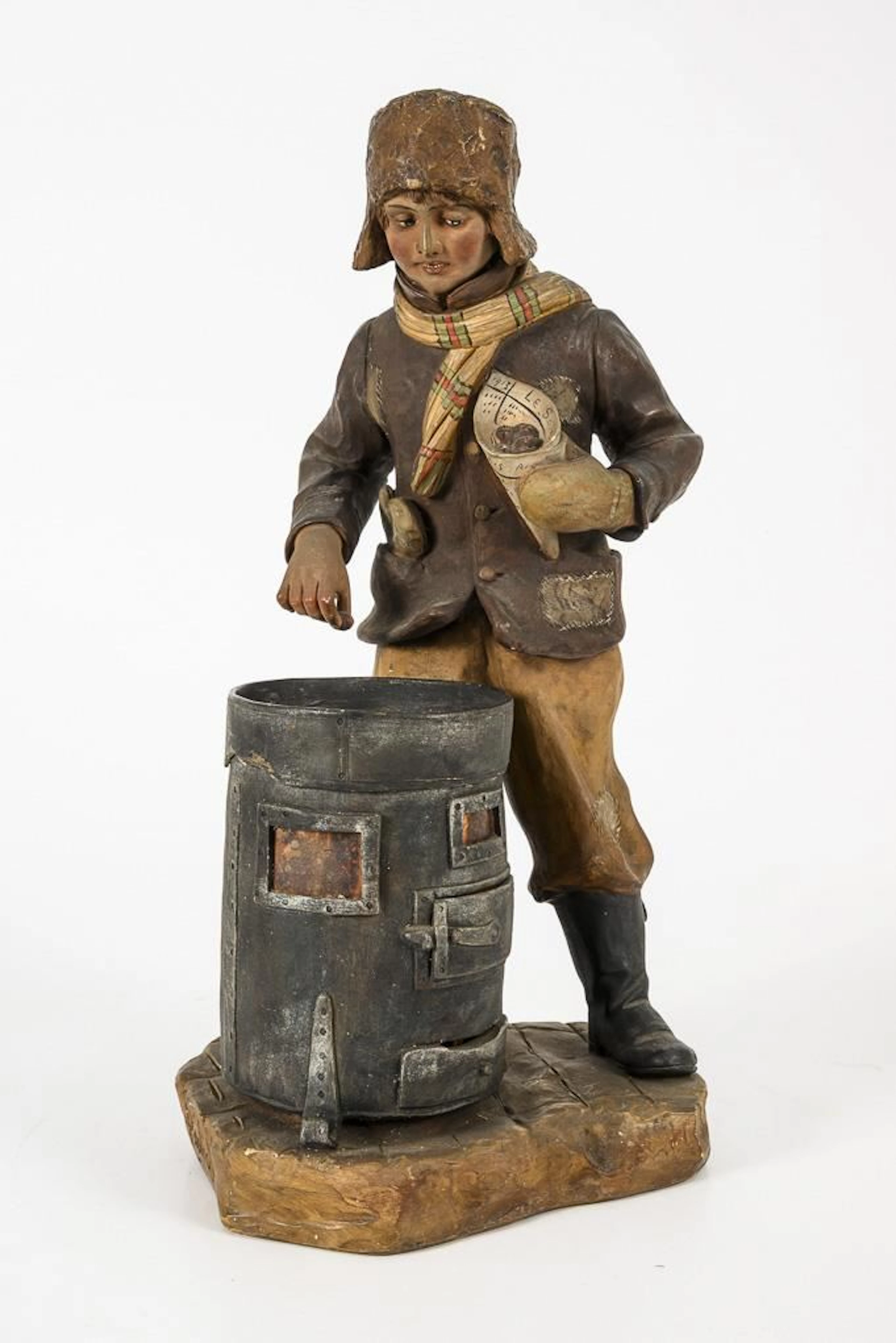 Figurative table lamp "Chestnut Boy".