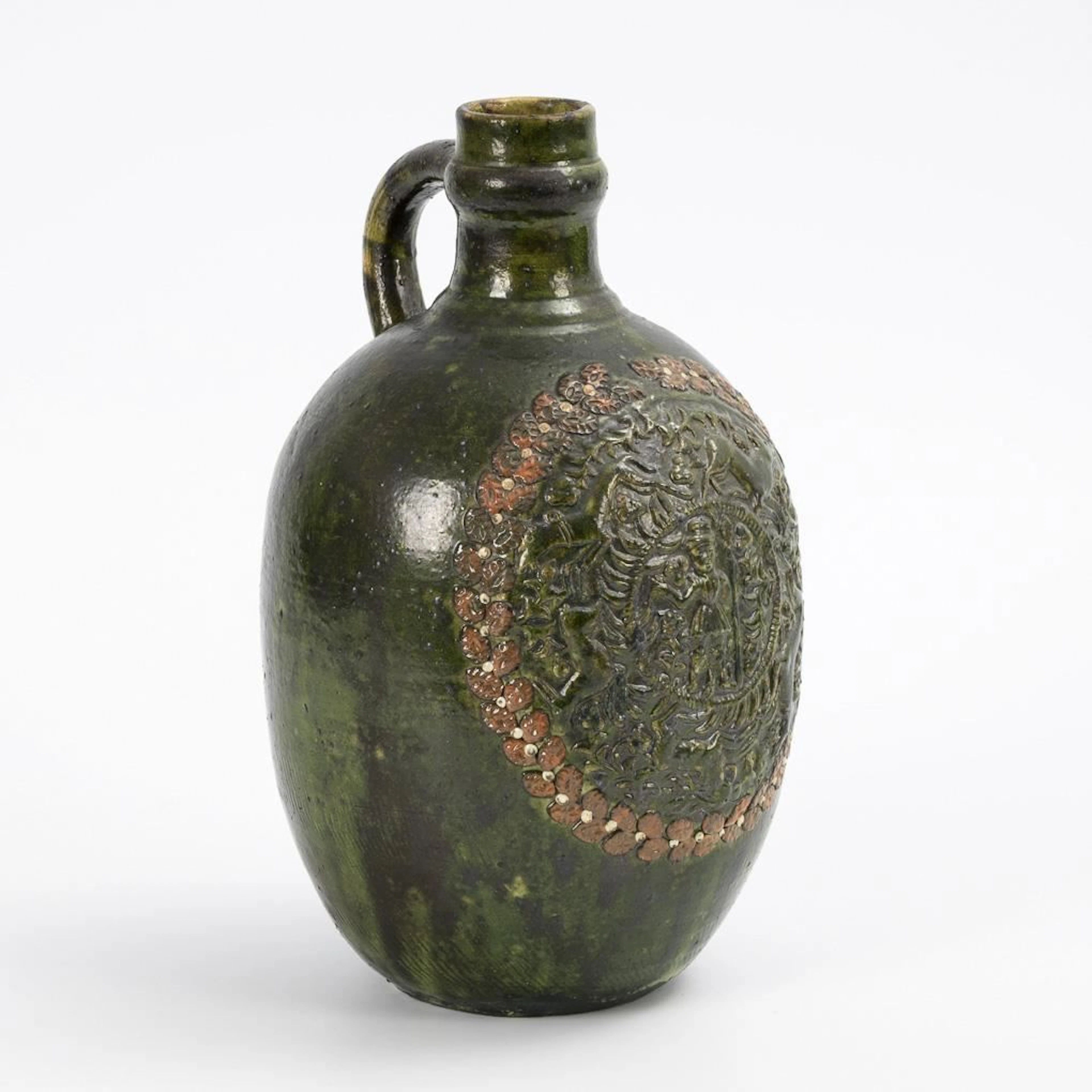 Rural narrow-necked bottle.