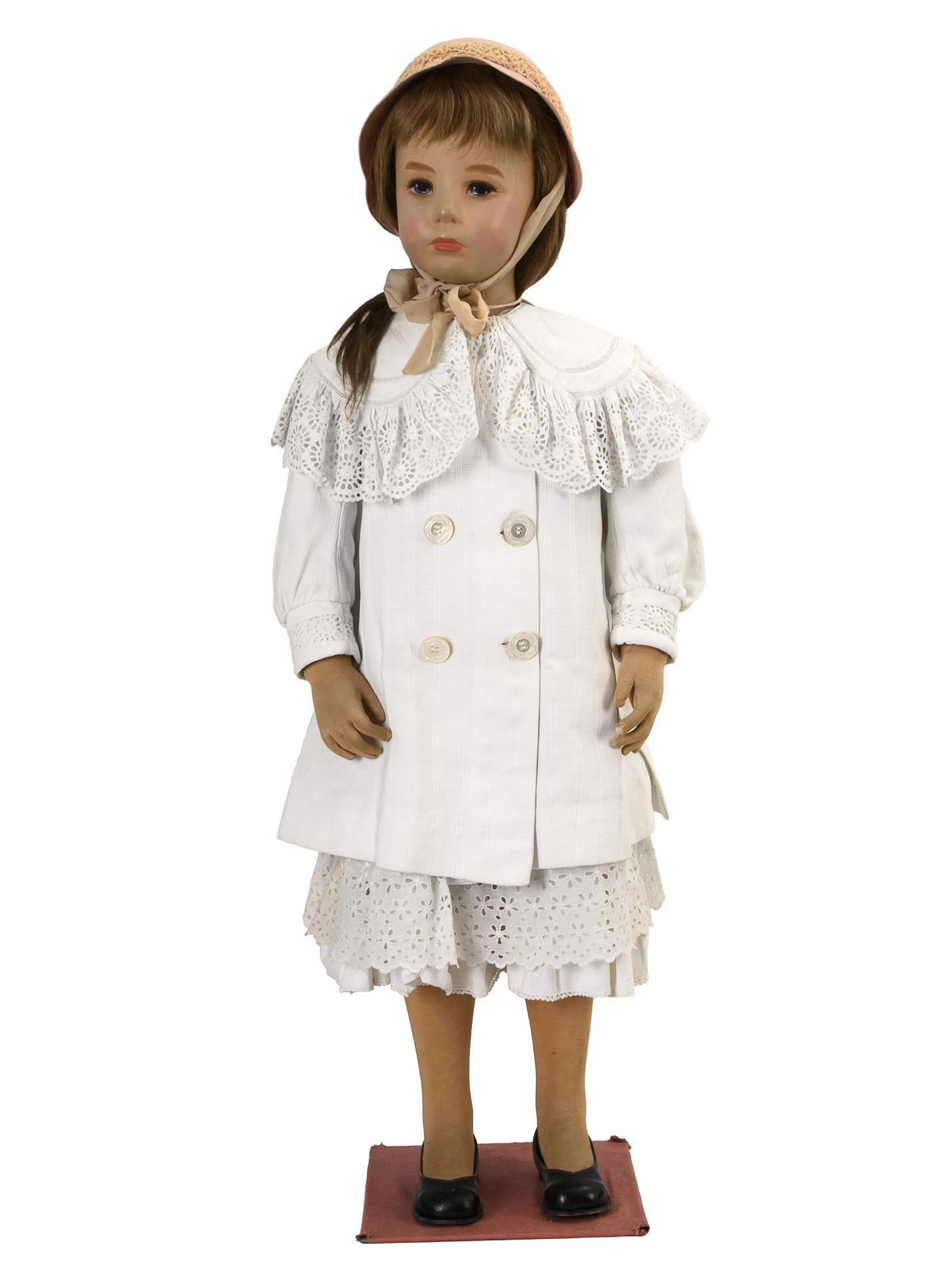 Expressive child-sized mannequin. Käthe Kruse.