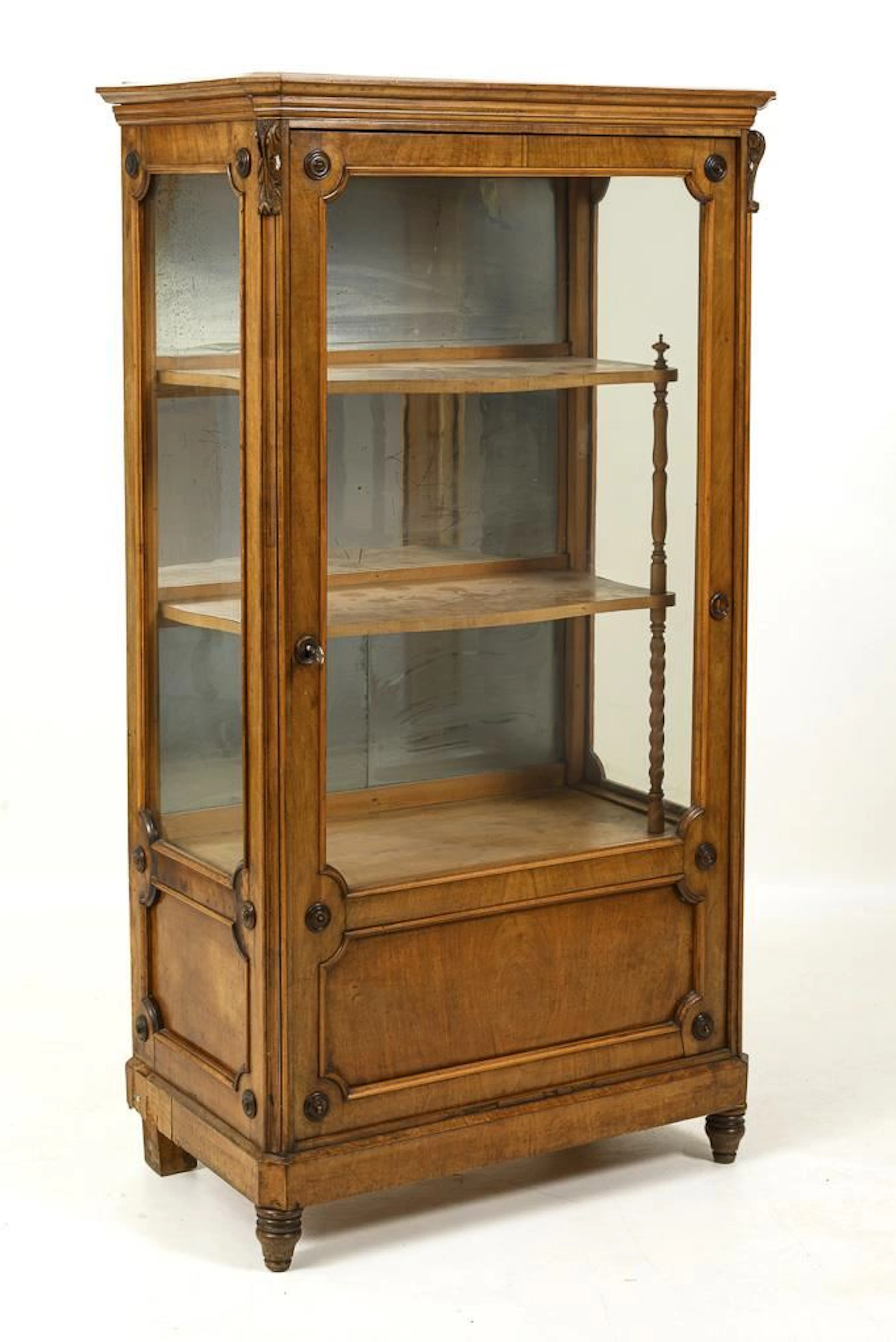 Delicate display cabinet.