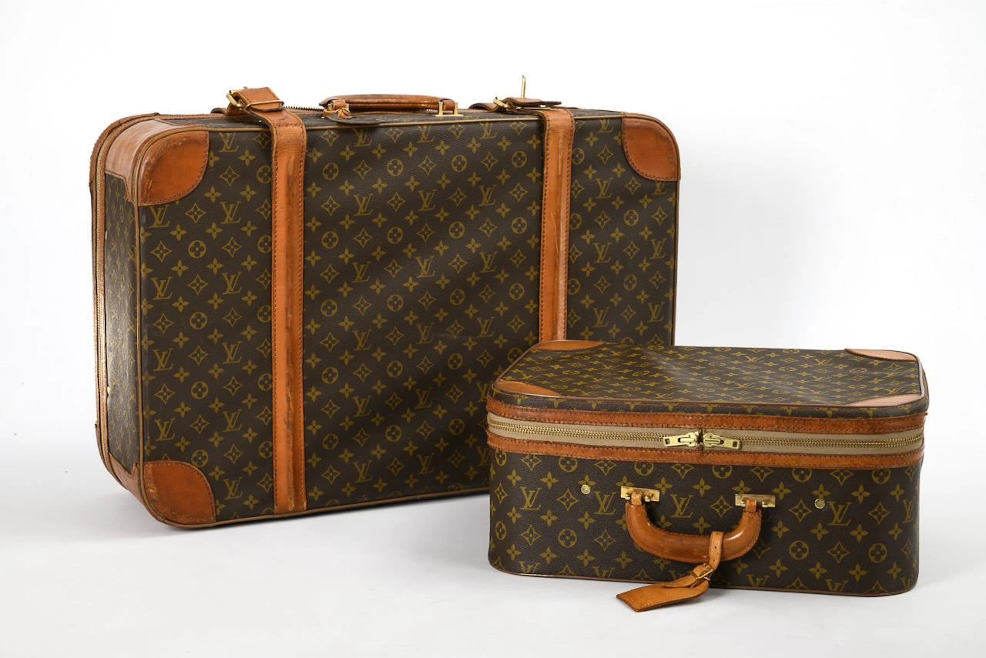 Louis Vuitton Two-Piece Luggage Set.