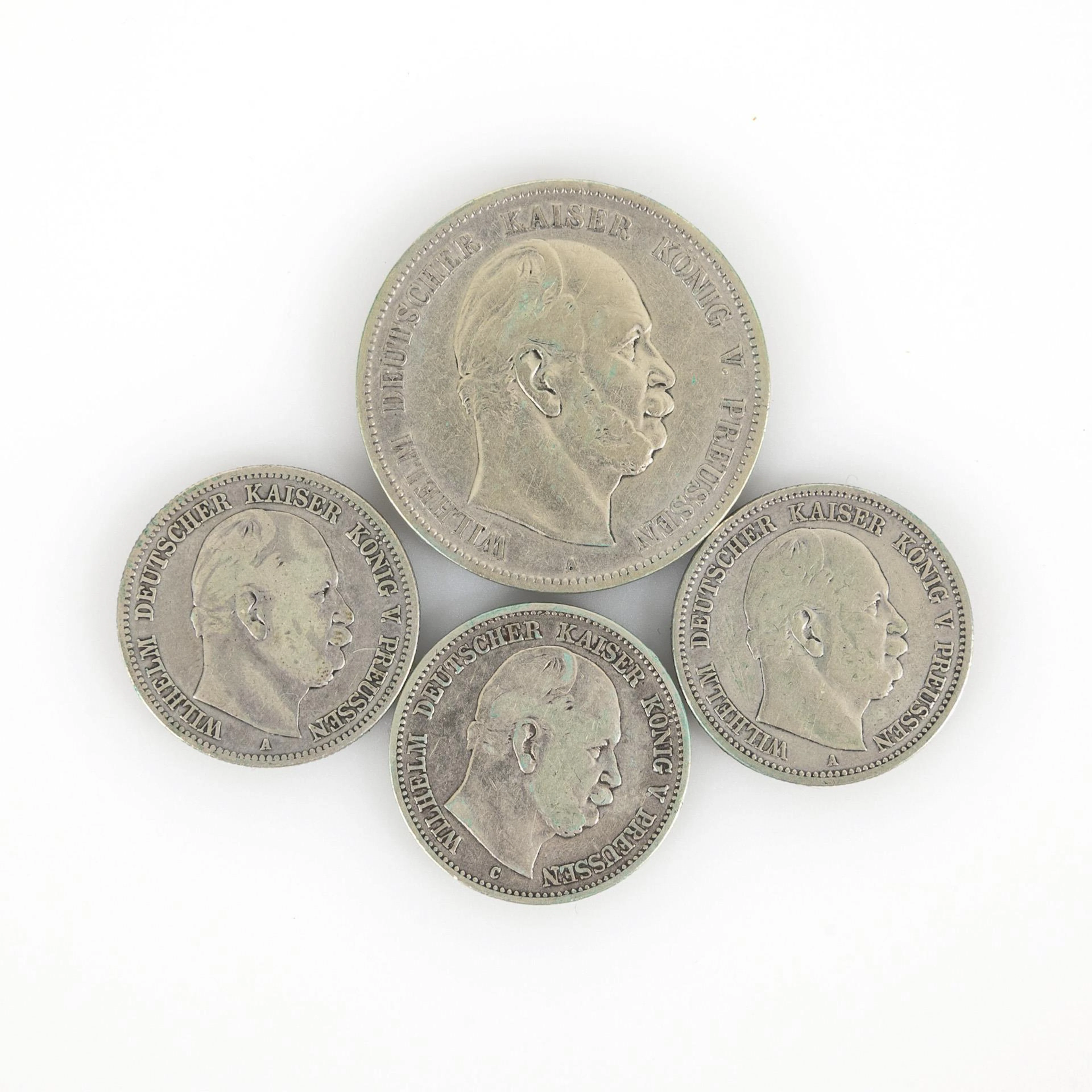 4x Prussia, German Empire.