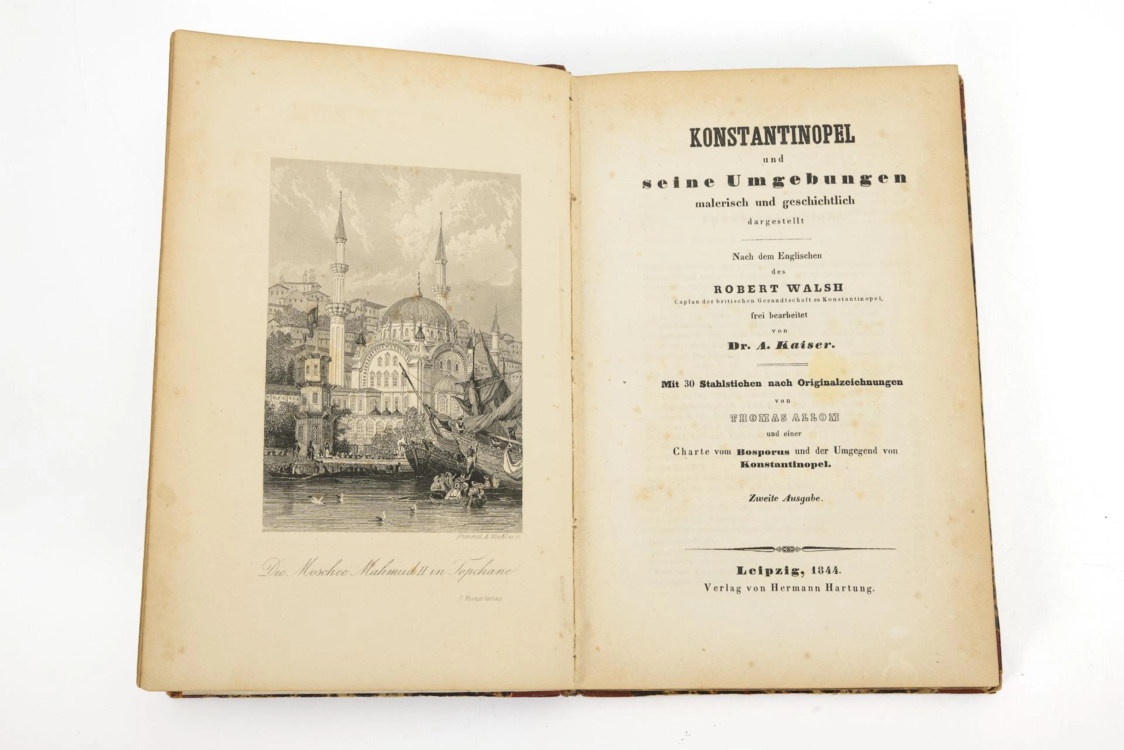 KAISER, A. KAISER, A. KAISER, A. "Konstantinopel und seine Umgebungen