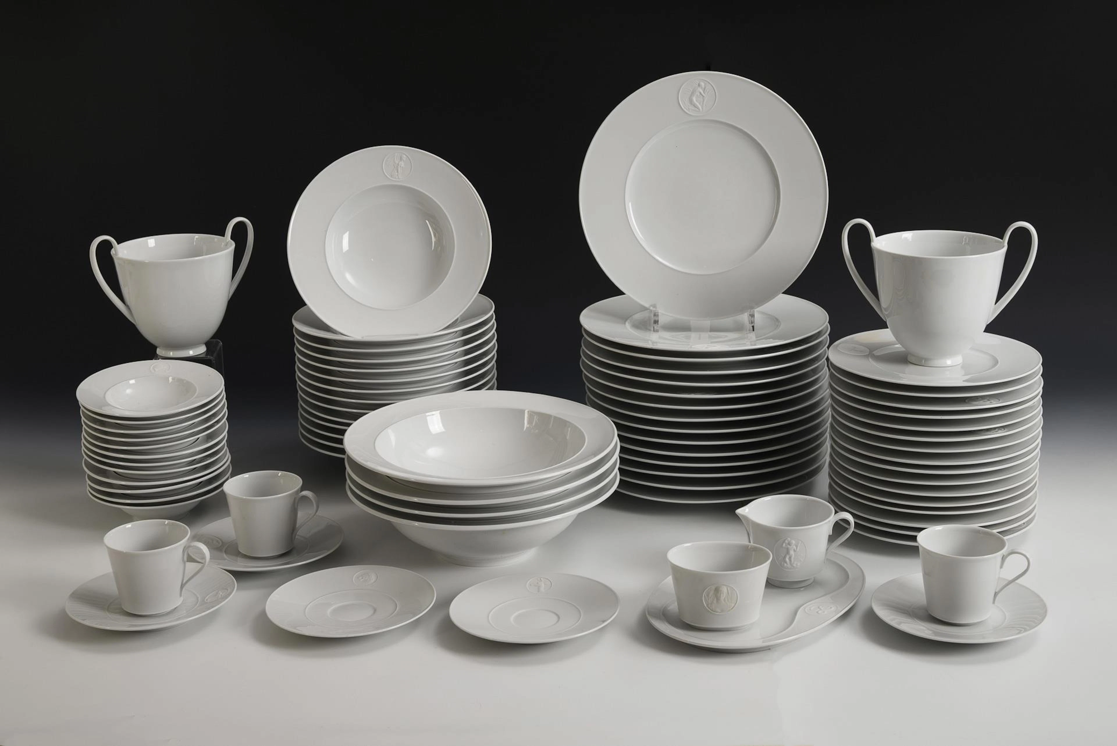 Dining service "Arcadia". KPM Berlin.