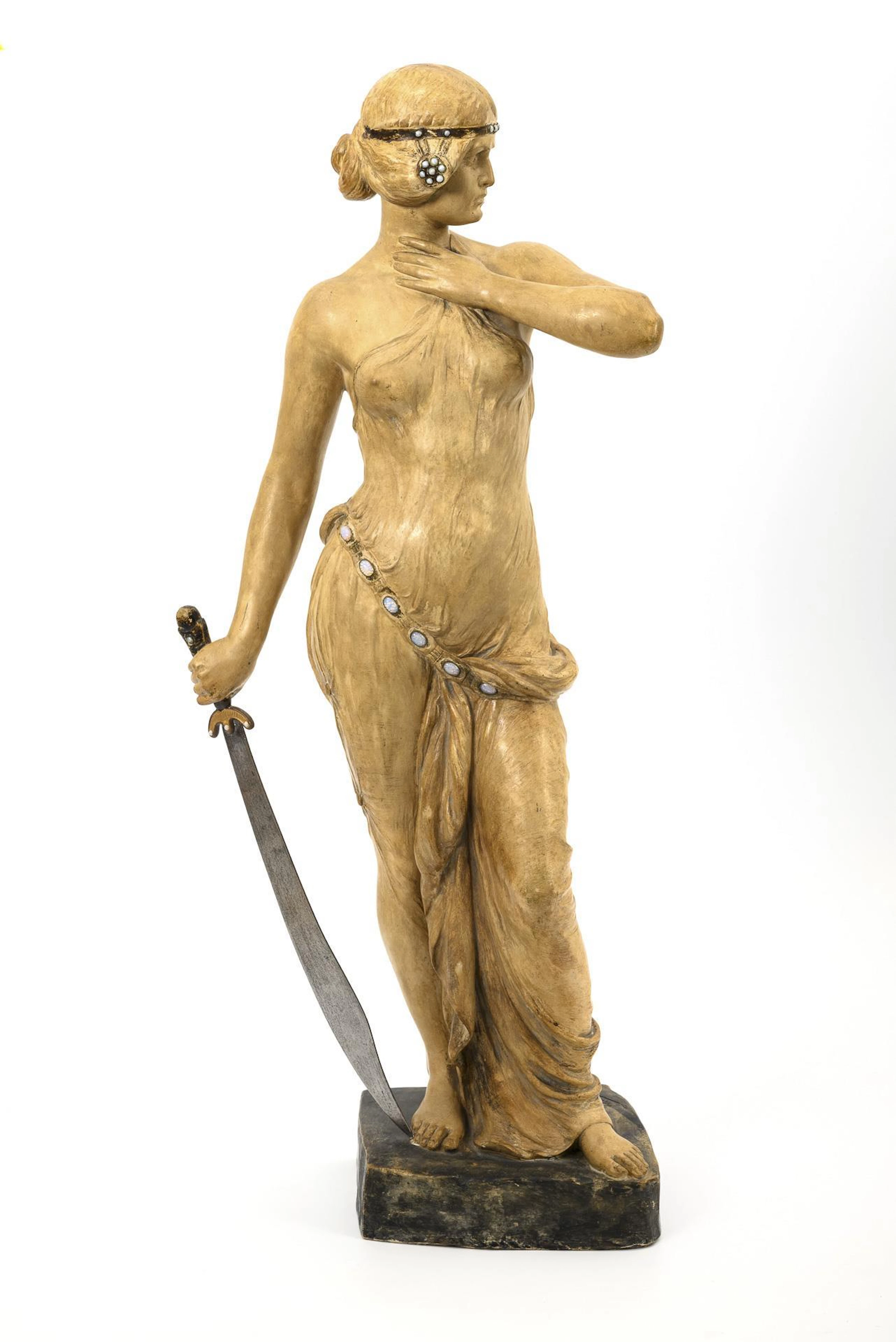Large Art Nouveau figurine "Lucretia". Viennese manufactory Friedrich